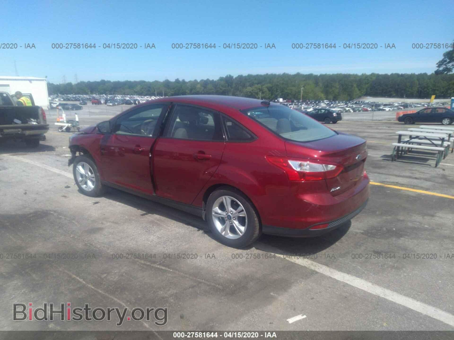 2014 FORD FOCUS - VIN: 1FADP3F25EL278542 - Фото 3
