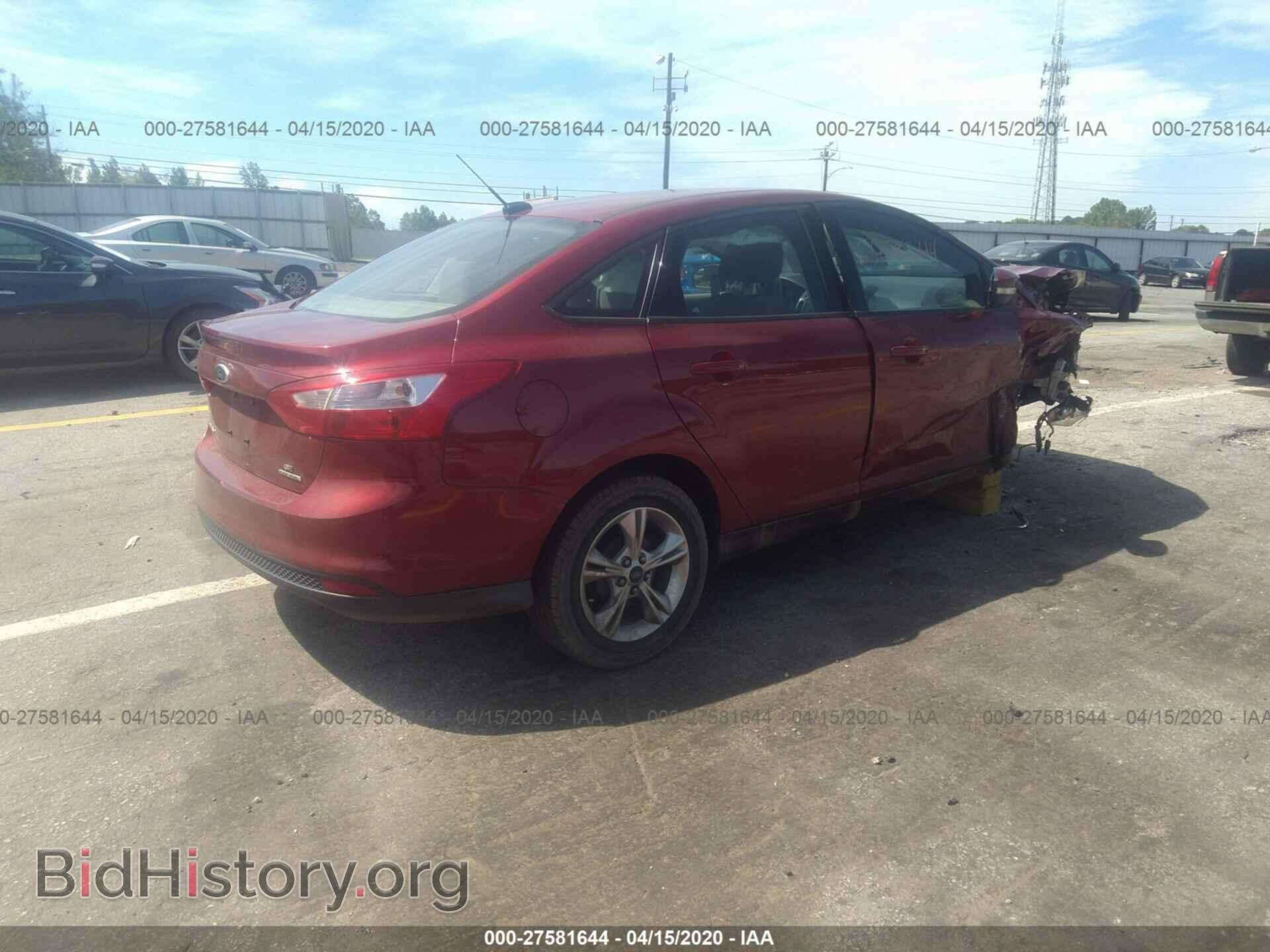 2014 FORD FOCUS - VIN: 1FADP3F25EL278542 - Фото 4
