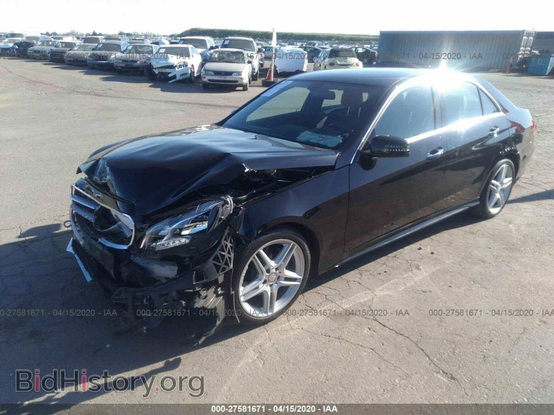 2014 MERCEDES-BENZ E - VIN: WDDHF5KB5EA824273 - Фото 2