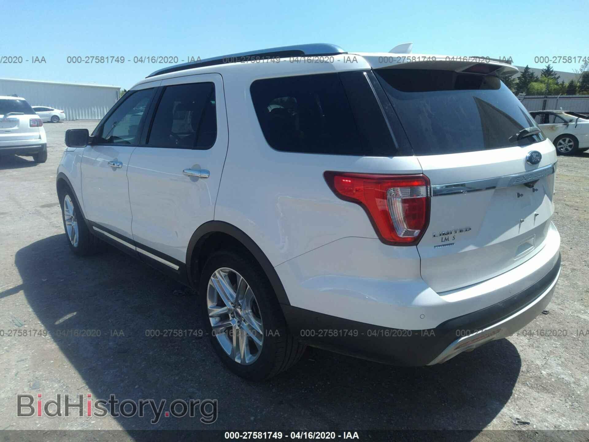 2016 FORD EXPLORER - VIN: 1FM5K7F88GGA03831 - Фото 3