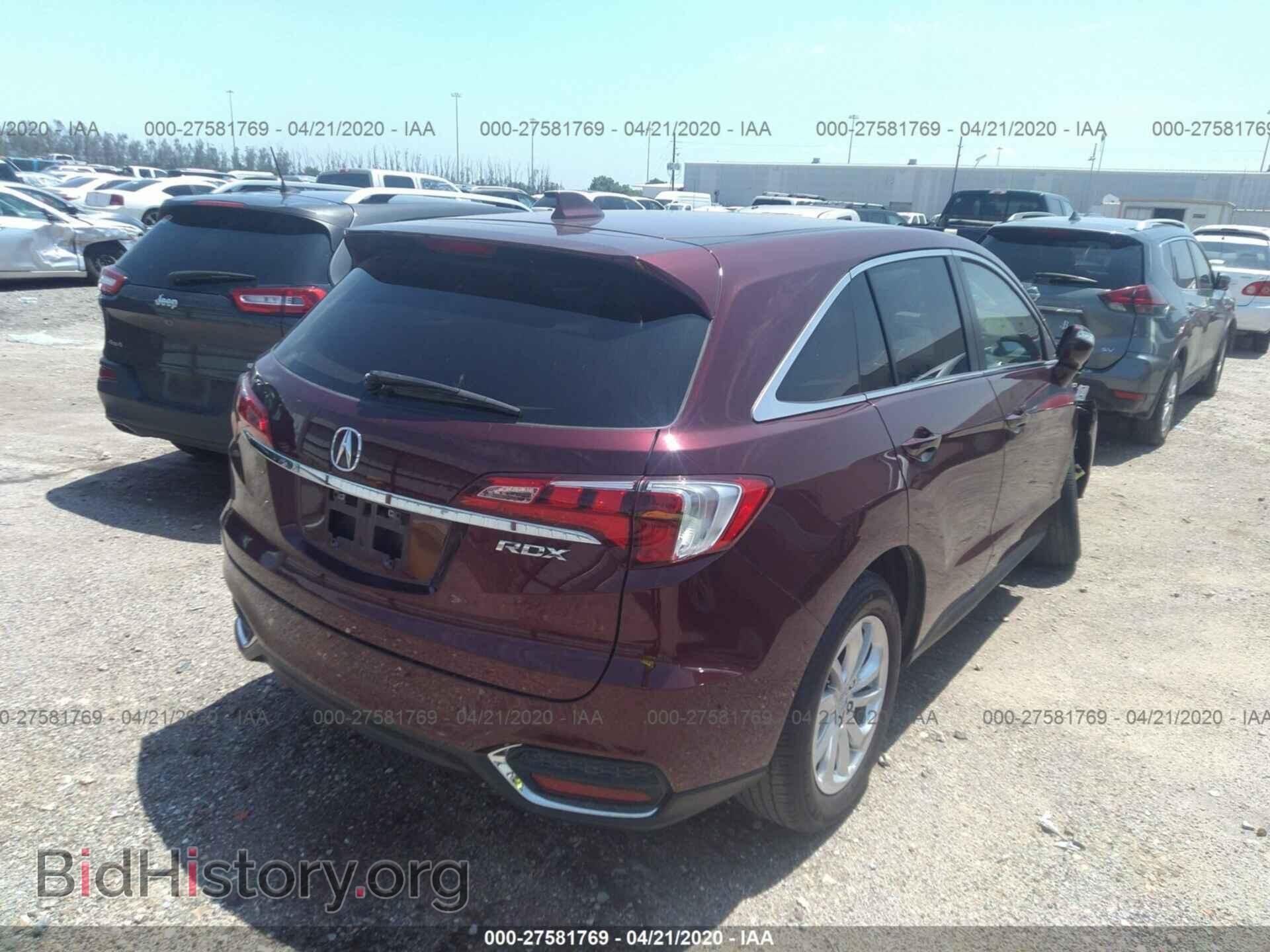 2016 ACURA RDX - VIN: 5J8TB3H52GL018177 - Фото 4
