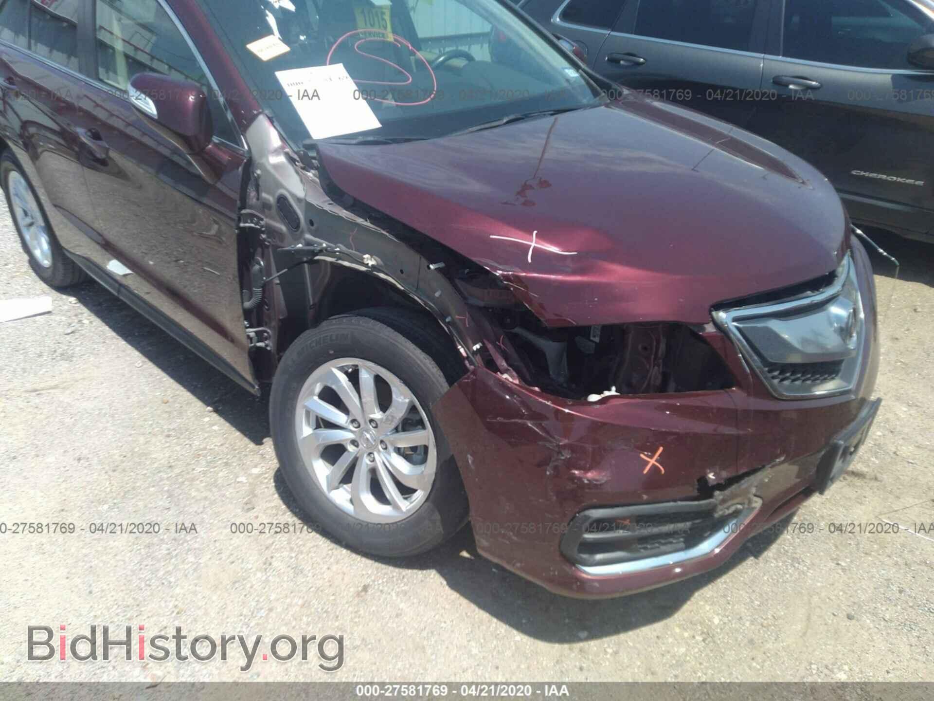 2016 ACURA RDX - VIN: 5J8TB3H52GL018177 - Фото 6
