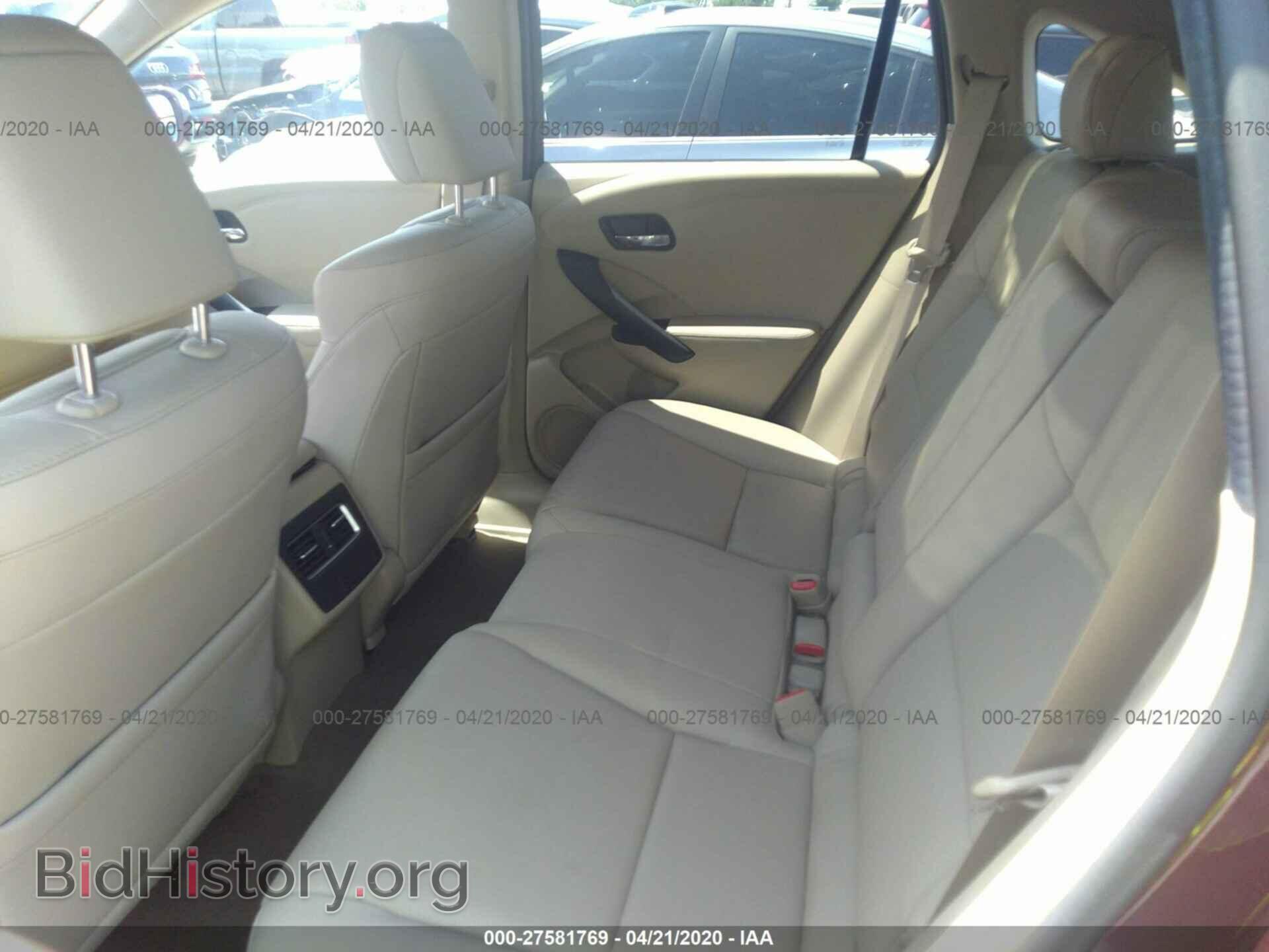 2016 ACURA RDX - VIN: 5J8TB3H52GL018177 - Фото 8