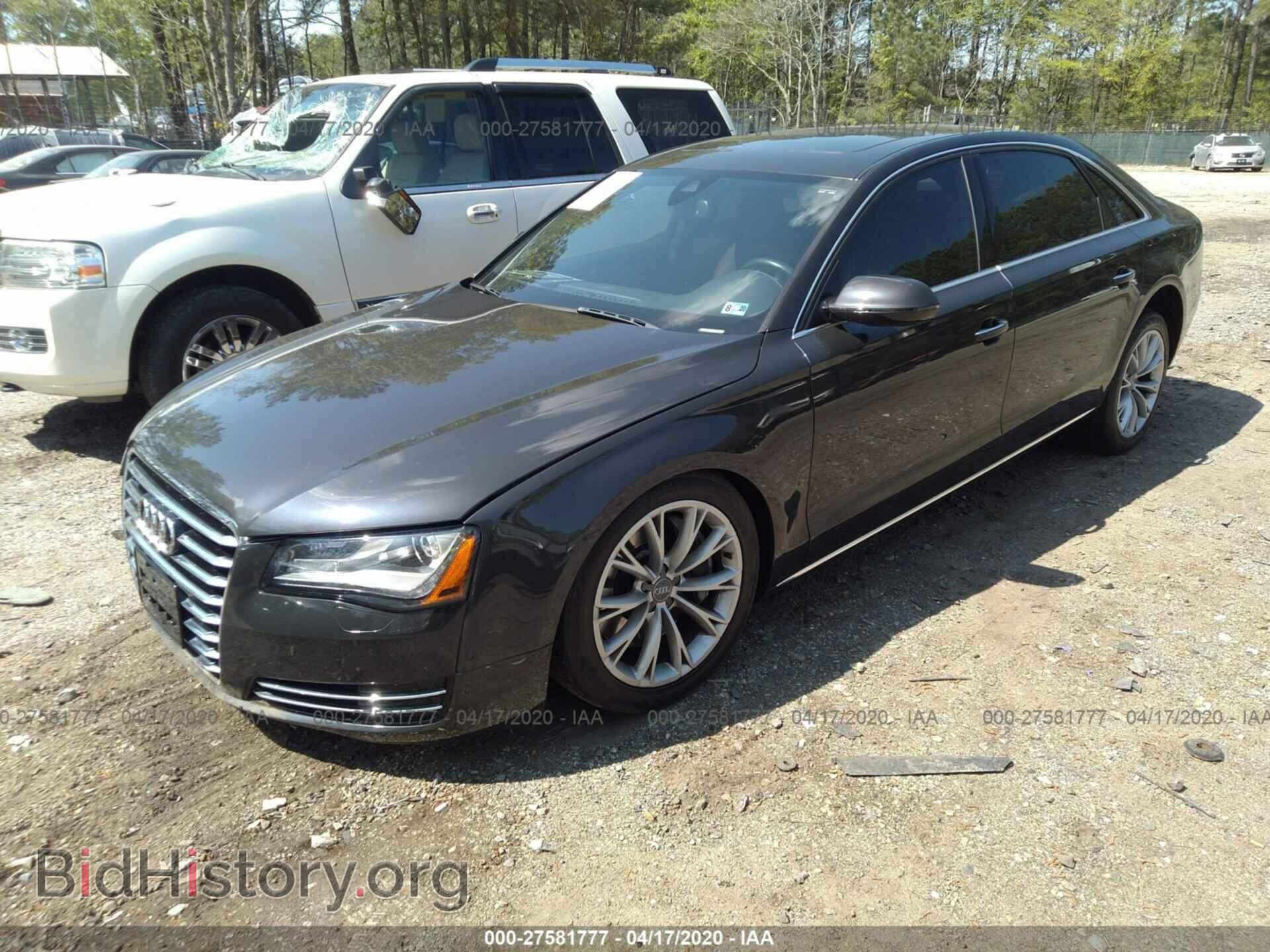 2012 AUDI A8 - VIN: WAURVAFD1CN032811 - Фото 2