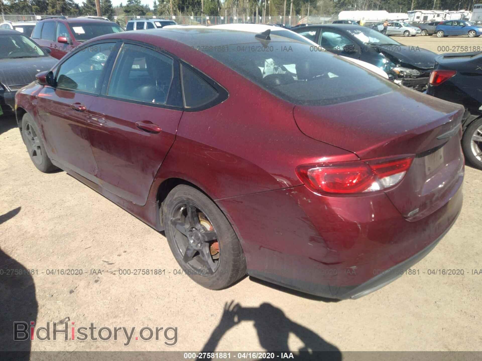 2015 CHRYSLER 200 - VIN: 1C3CCCDG8FN656427 - Photo 3