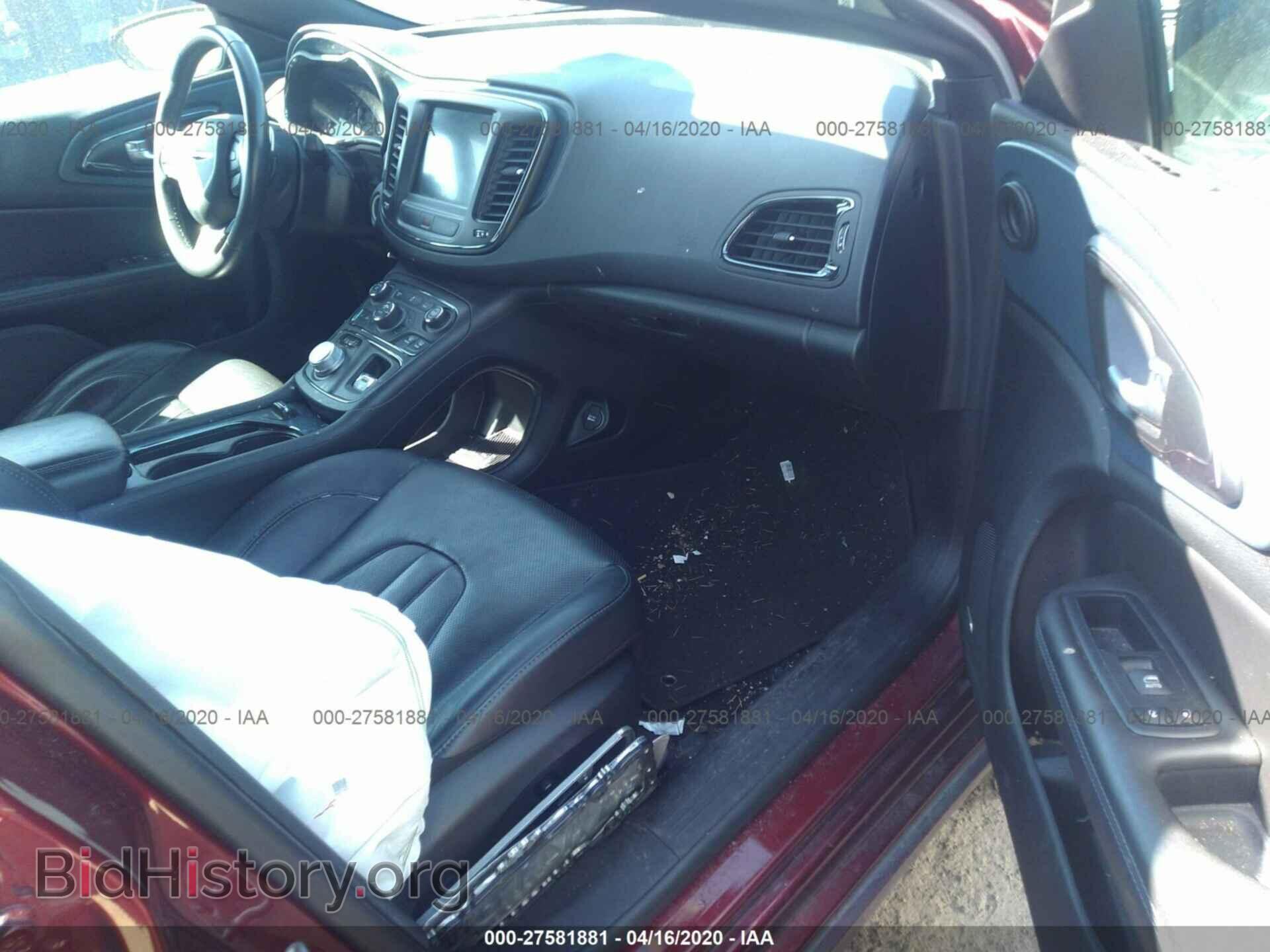 2015 CHRYSLER 200 - VIN: 1C3CCCDG8FN656427 - Photo 5