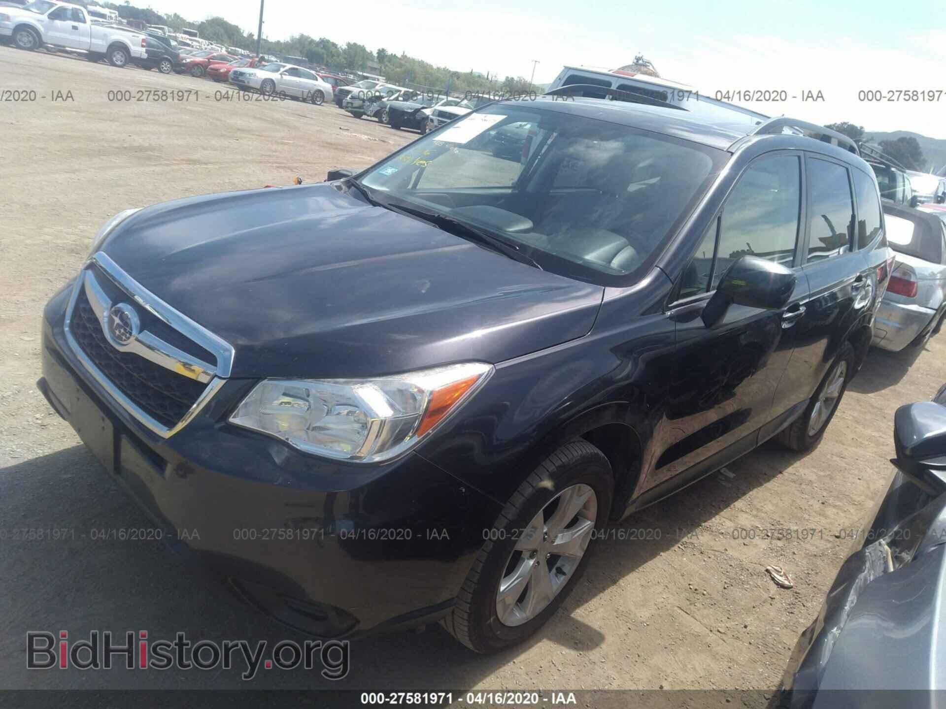 2014 SUBARU FORESTER - VIN: JF2SJAEC2EH532438 - Фото 2