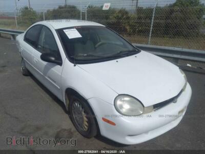 2000 Dodge NEON ES, белый — VIN 1B3ES46CXYD679547, IAAI