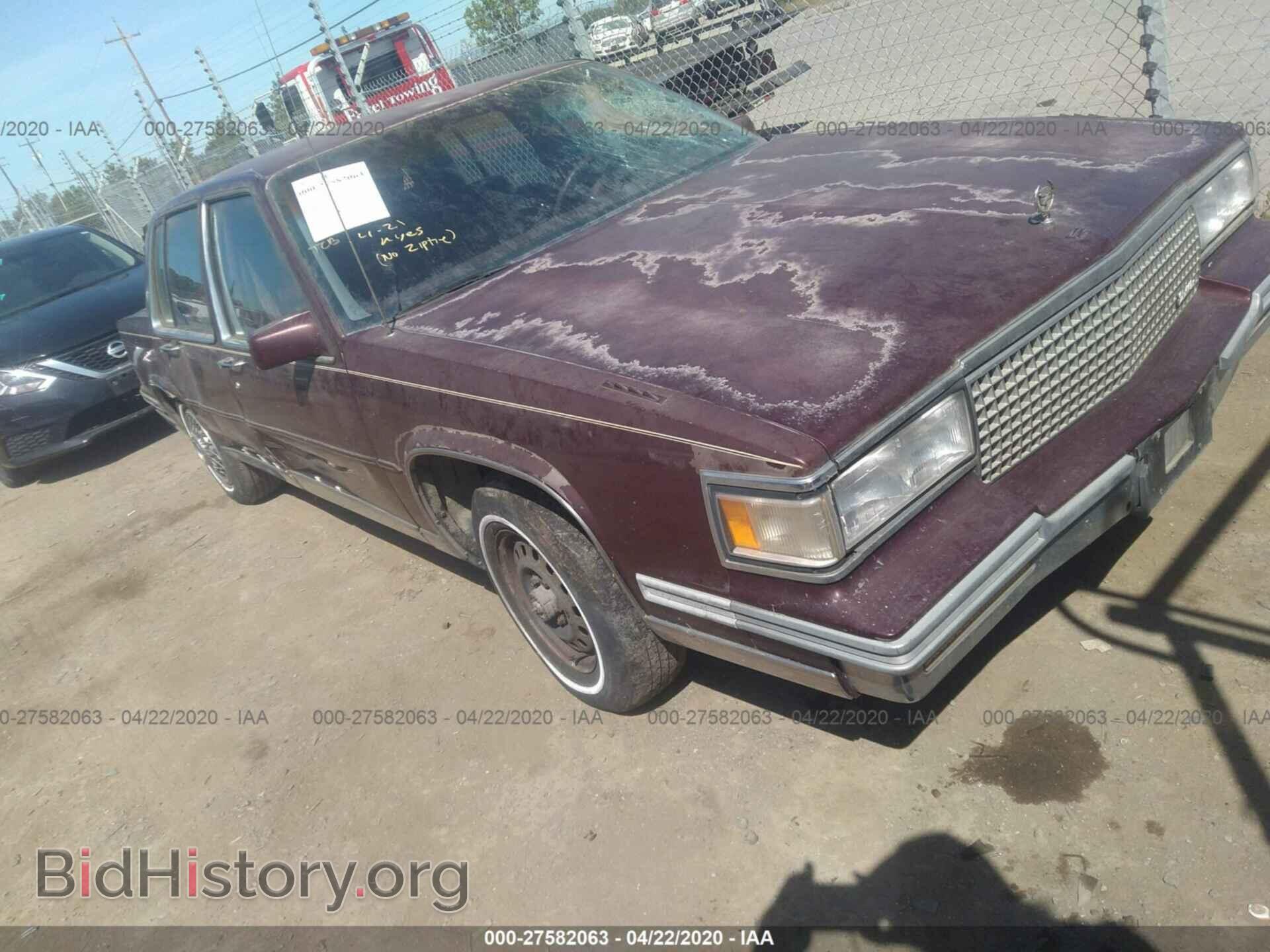 Photo 1G6CD5180H4276432 - CADILLAC DEVILLE 1987
