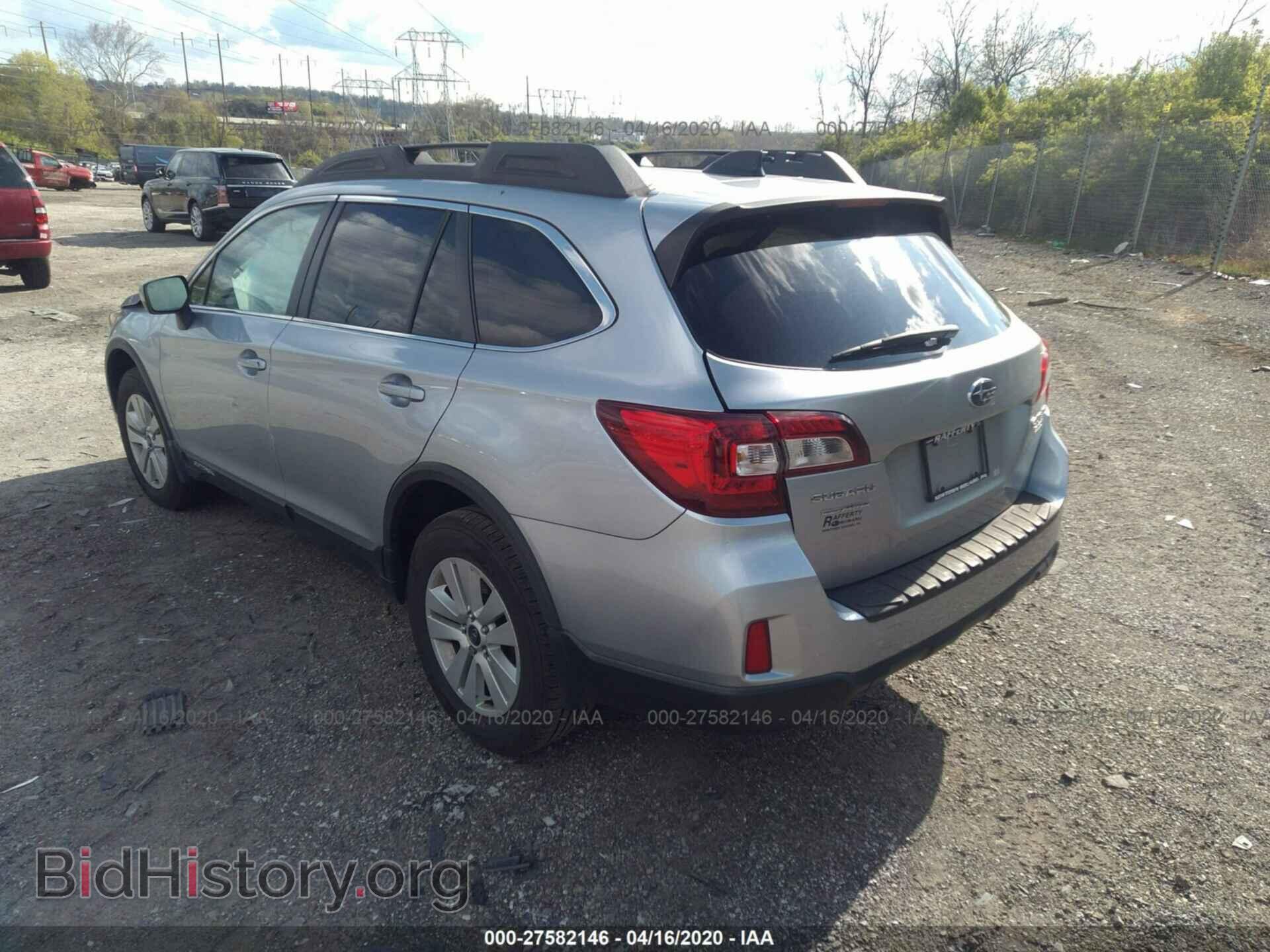 2016 SUBARU OUTBACK - VIN: 4S4BSADC2G3214568 - Фото 3