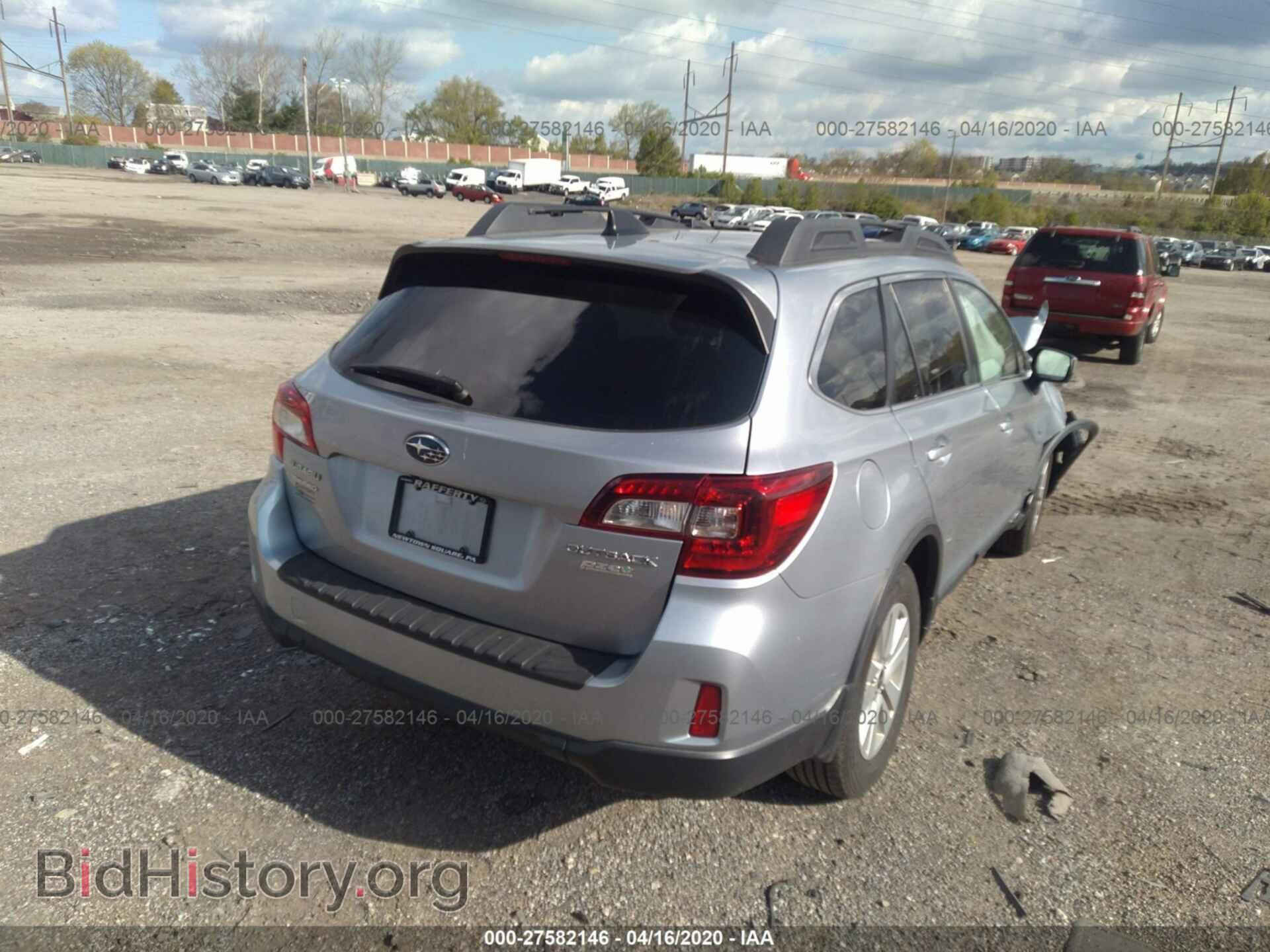 2016 SUBARU OUTBACK - VIN: 4S4BSADC2G3214568 - Фото 4