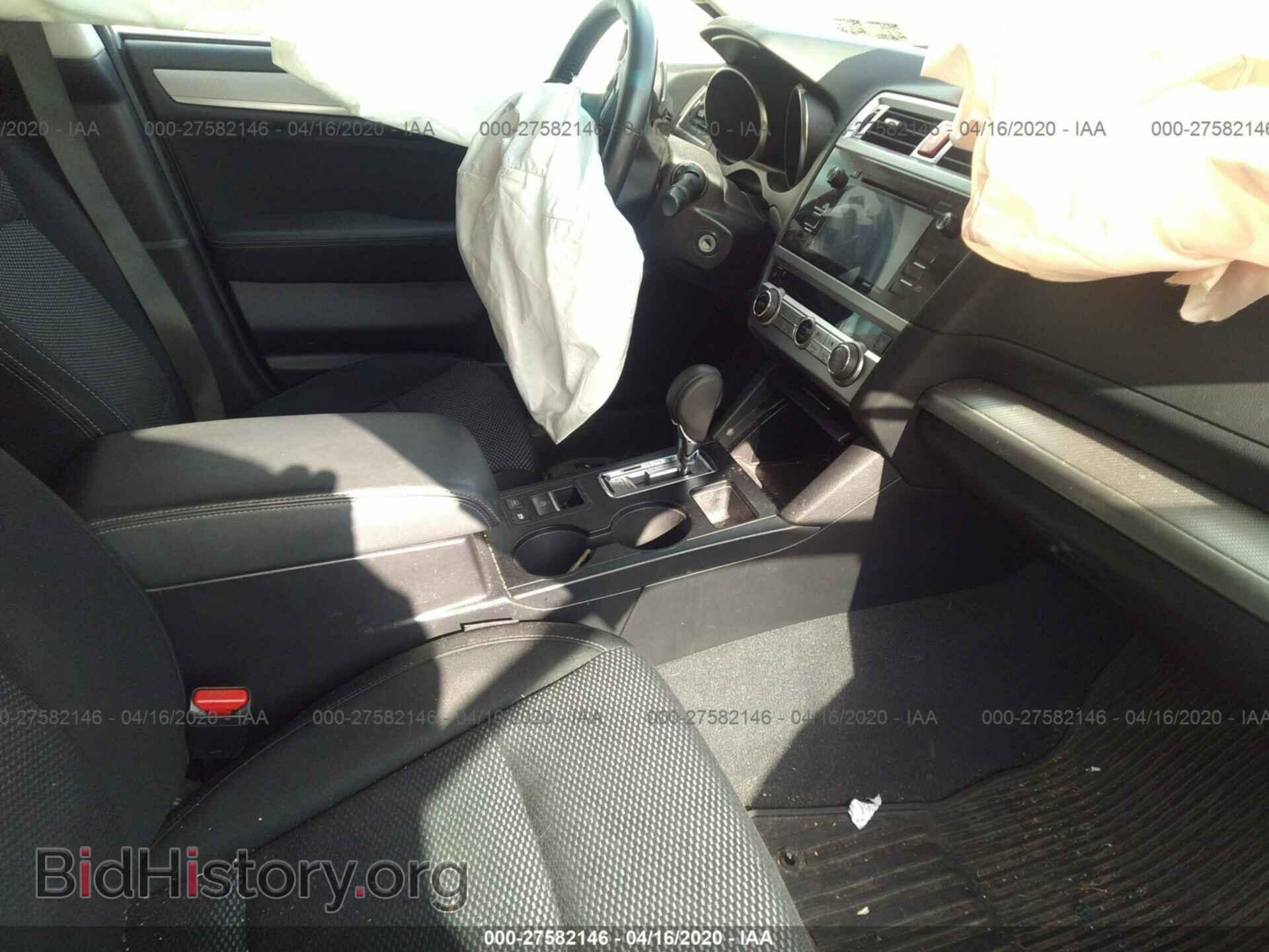 2016 SUBARU OUTBACK - VIN: 4S4BSADC2G3214568 - Фото 5