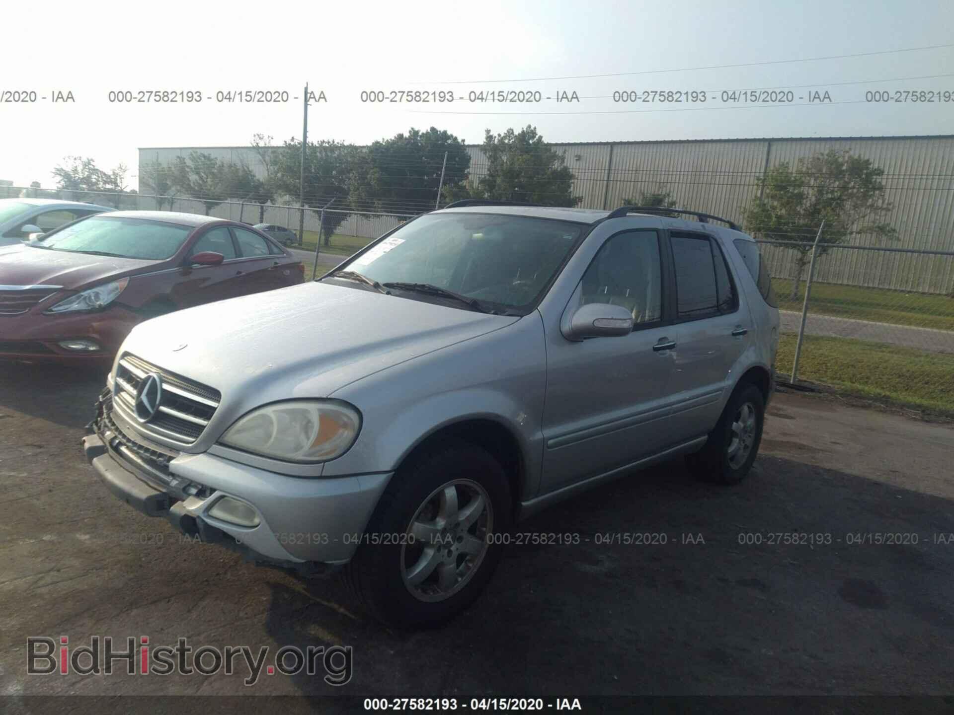 2003 MERCEDES-BENZ ML - VIN: 4JGAB75E93A415405 - Фото 2