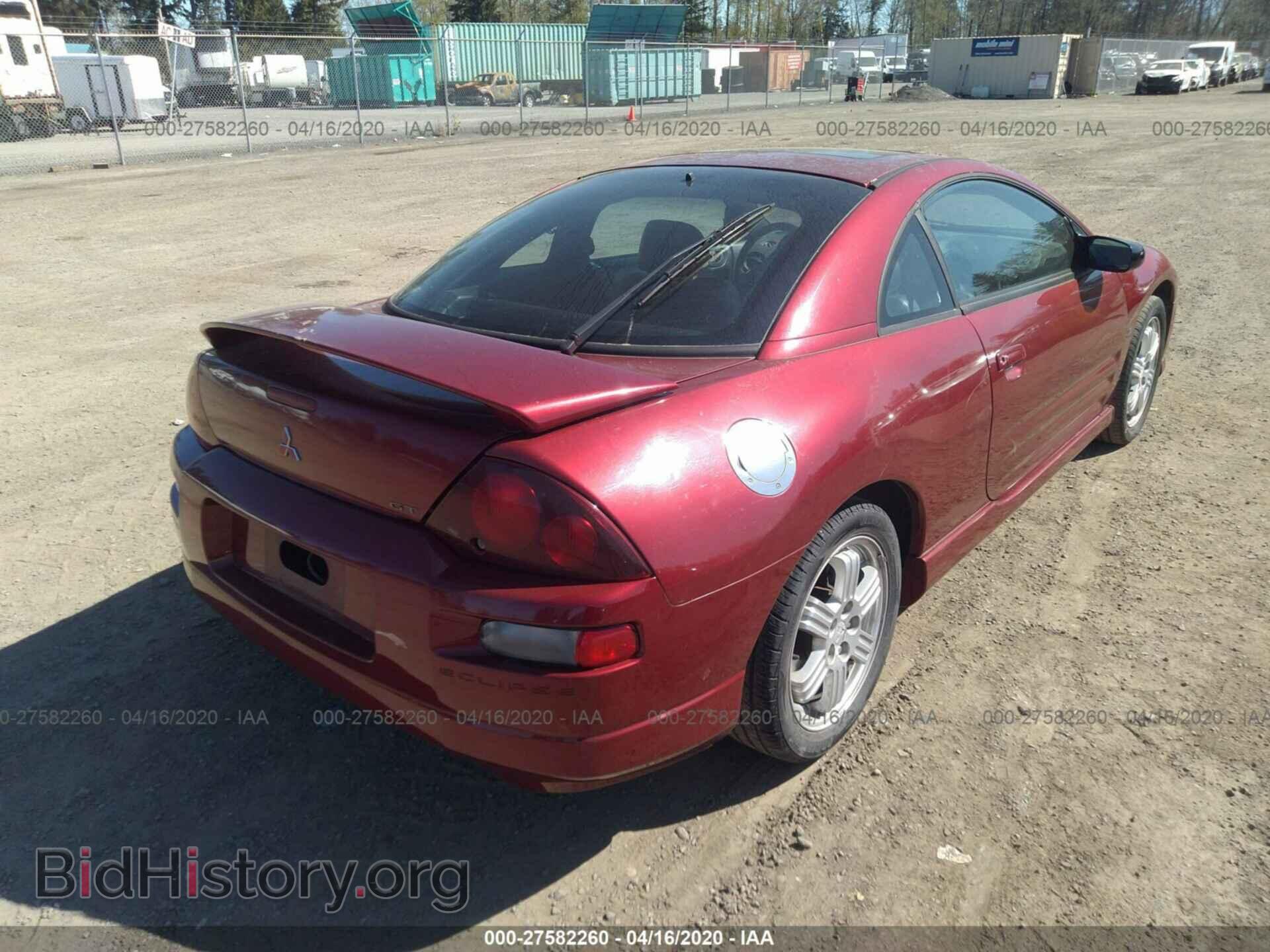 2001 MITSUBISHI ECLIPSE - VIN: 4A3AC54H71E089317 - Photo 4