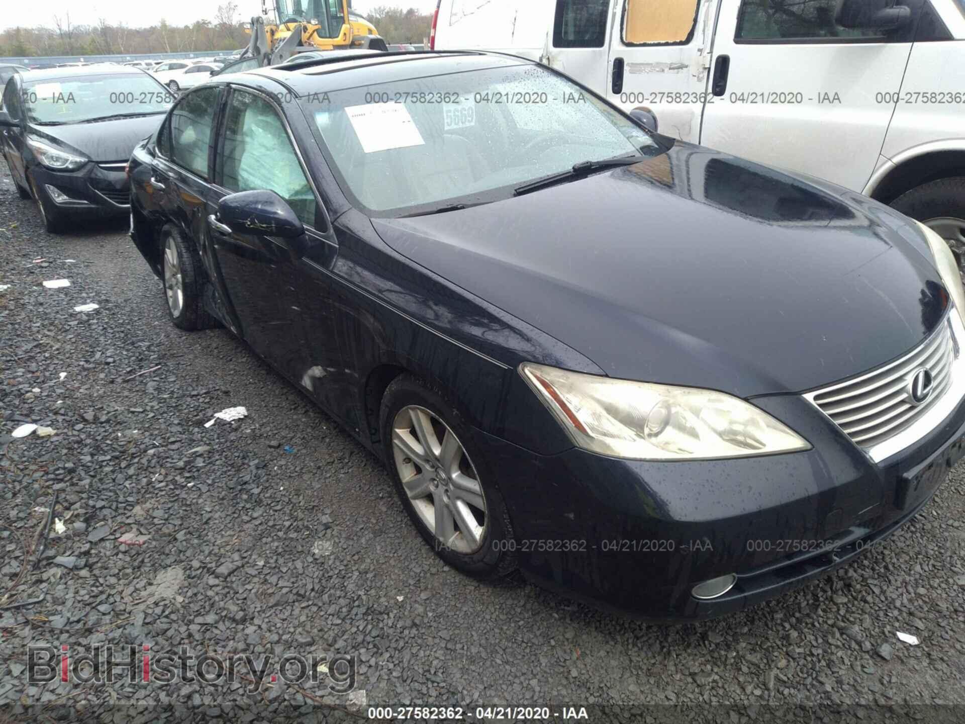 Photo JTHBJ46GX82267775 - LEXUS ES 2008