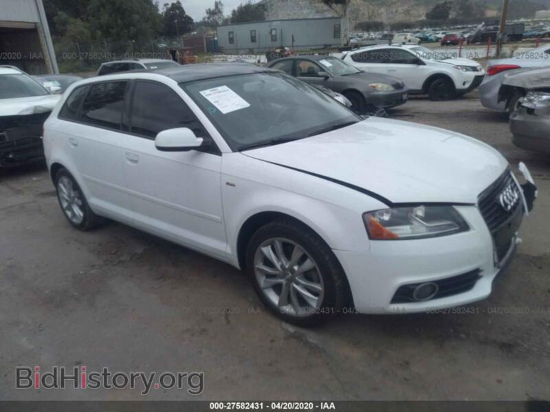 2012 Audi A3 Premium (VIN WAUBEAFMXCA123858) — photo 1 of 11, IAAI, damage: front & rear
