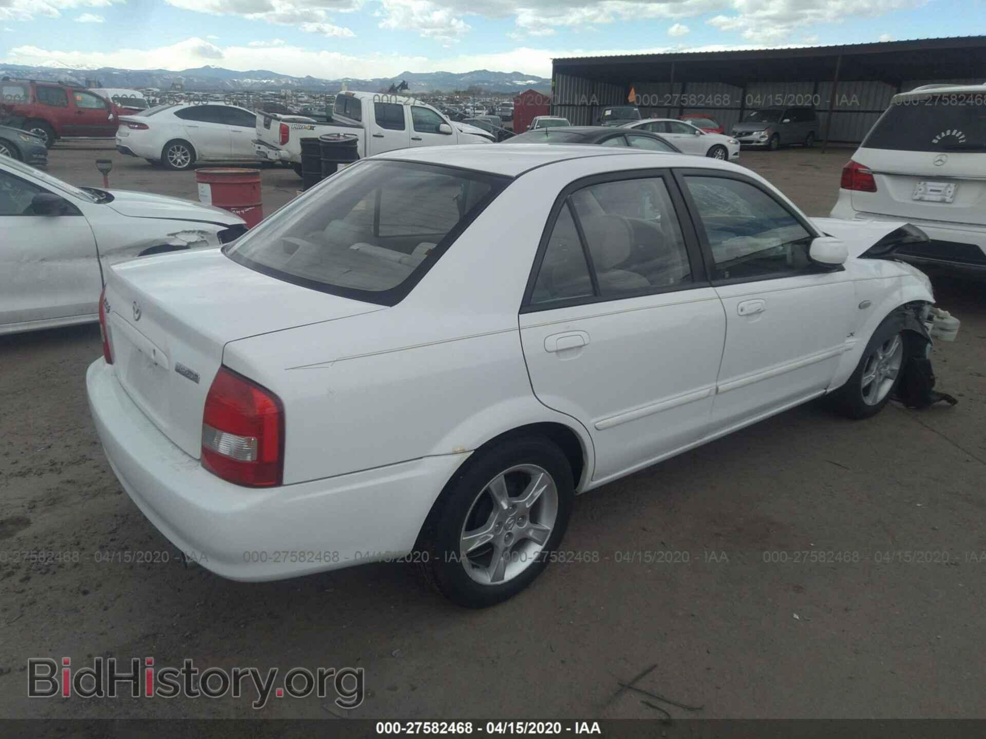 2003 MAZDA PROTEGE - VIN: JM1BJ225530115370 - Фото 4