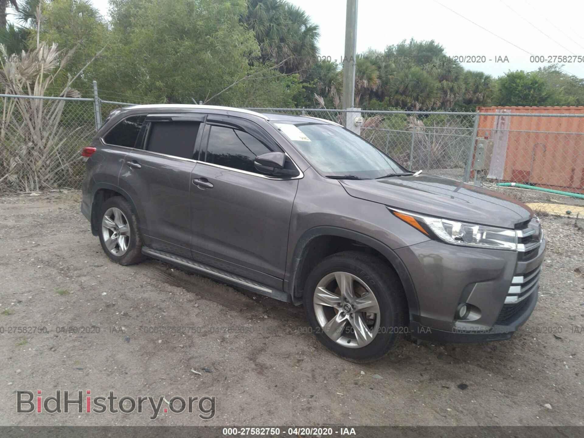 Photo 5TDDZRFH8HS460010 - TOYOTA HIGHLANDER 2017