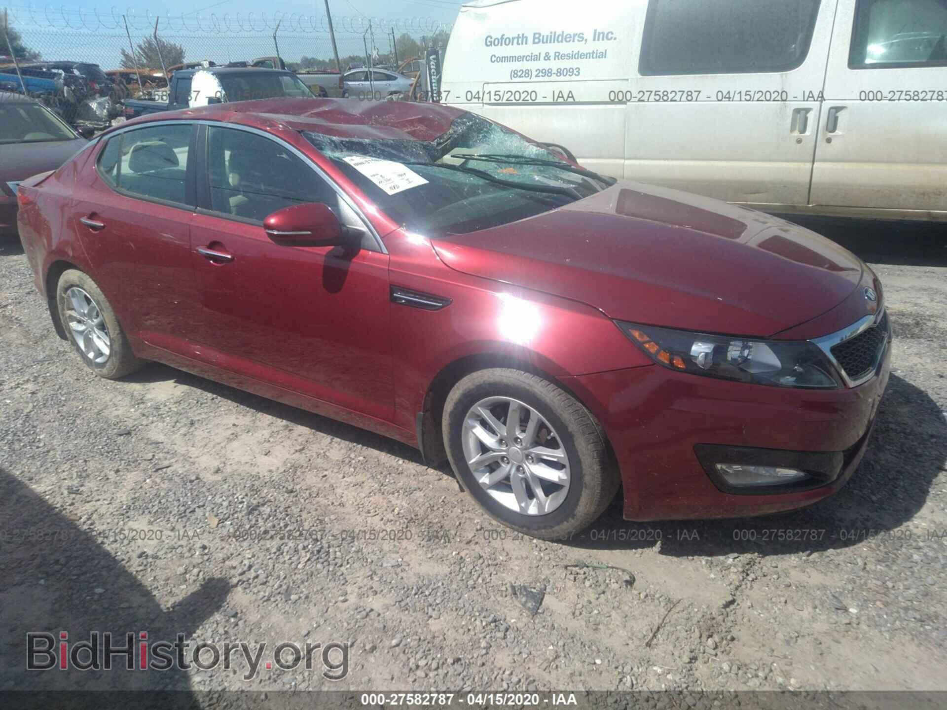 Фотография 5XXGM4A73DG186594 - KIA OPTIMA 2013