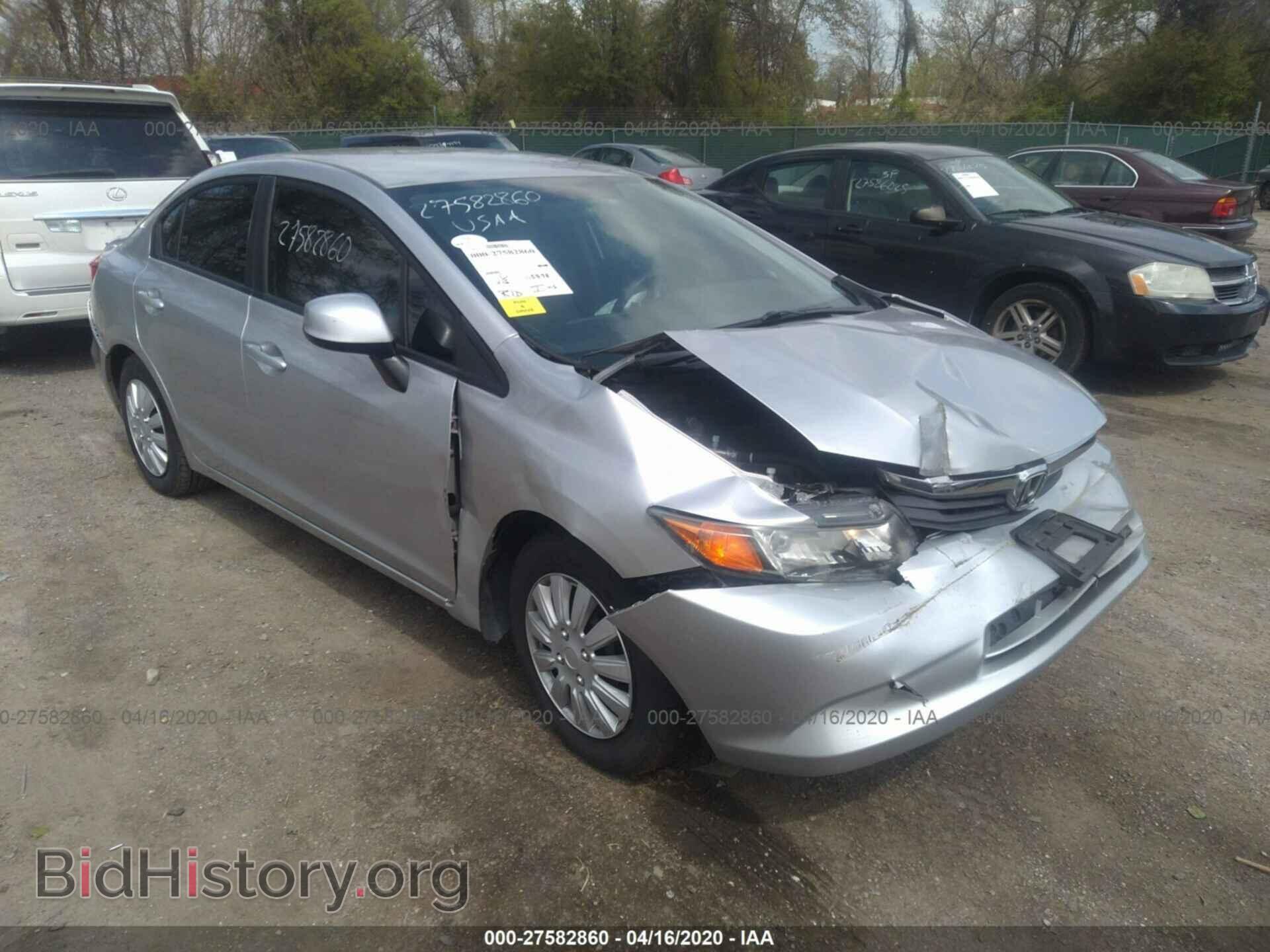 Photo 19XFB2F52CE314621 - HONDA CIVIC 2012