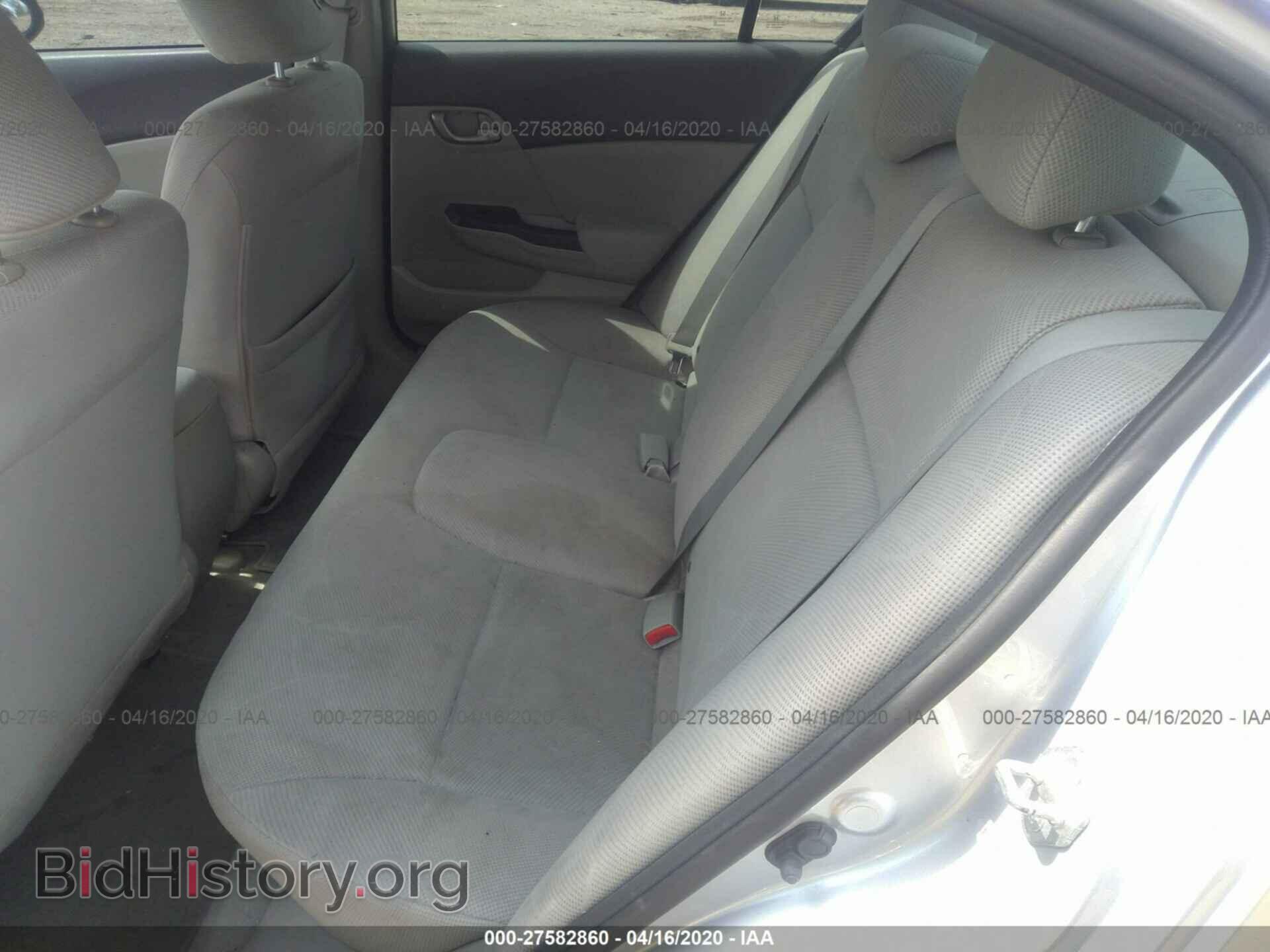 2012 HONDA CIVIC - VIN: 19XFB2F52CE314621 - Фото 8