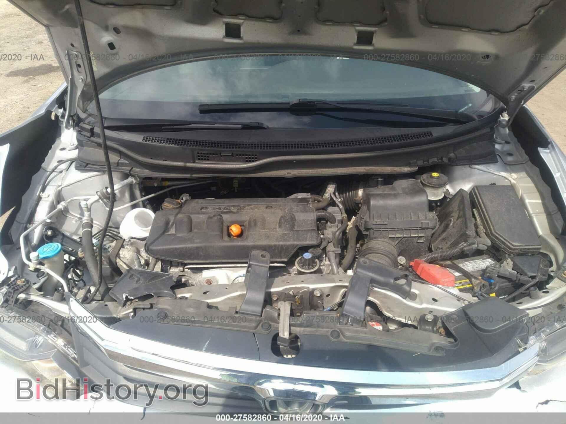 2012 HONDA CIVIC - VIN: 19XFB2F52CE314621 - Фото 10