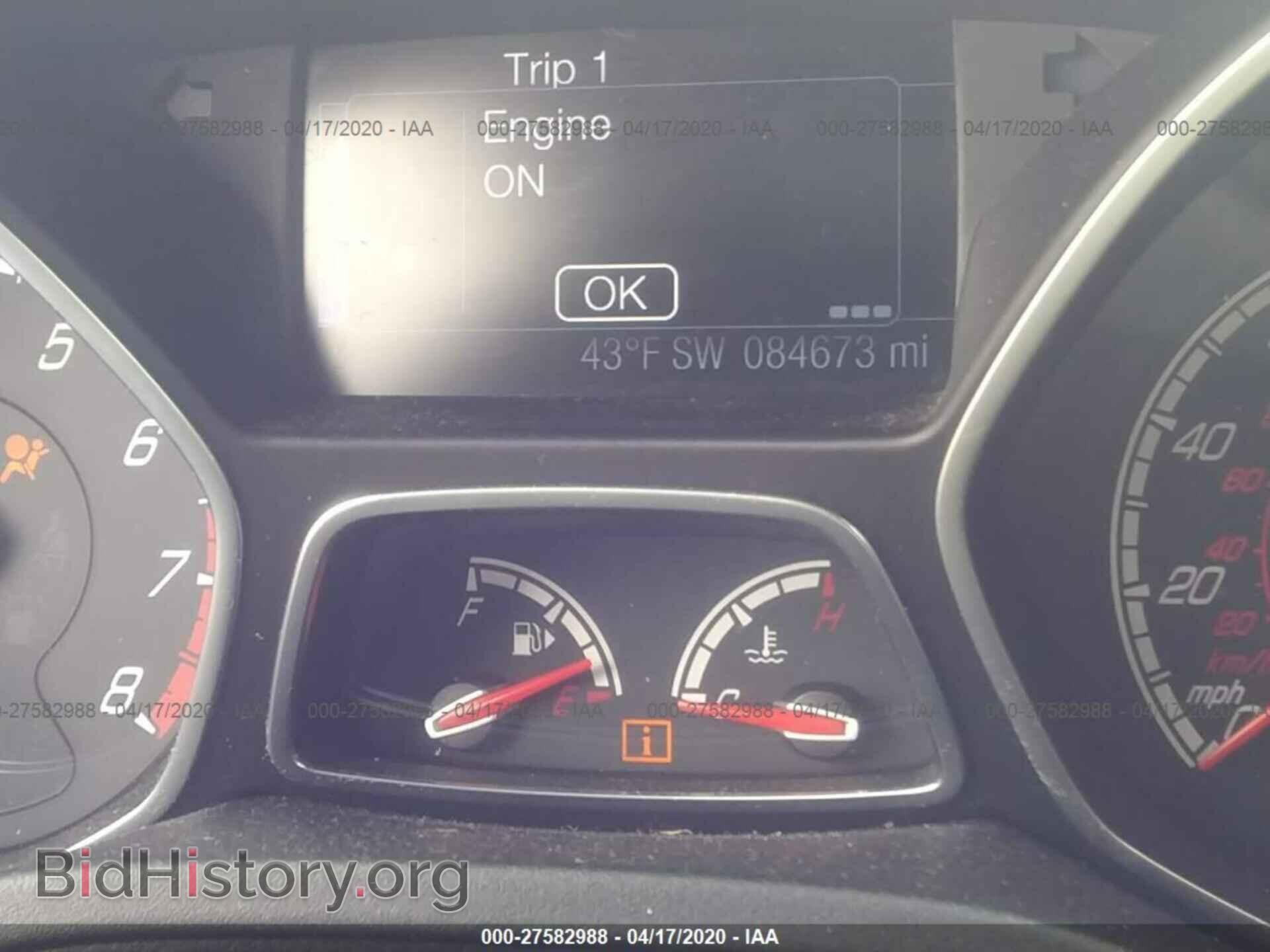 2014 FORD FOCUS - VIN: 1FADP3L9XEL110767 - Фото 7