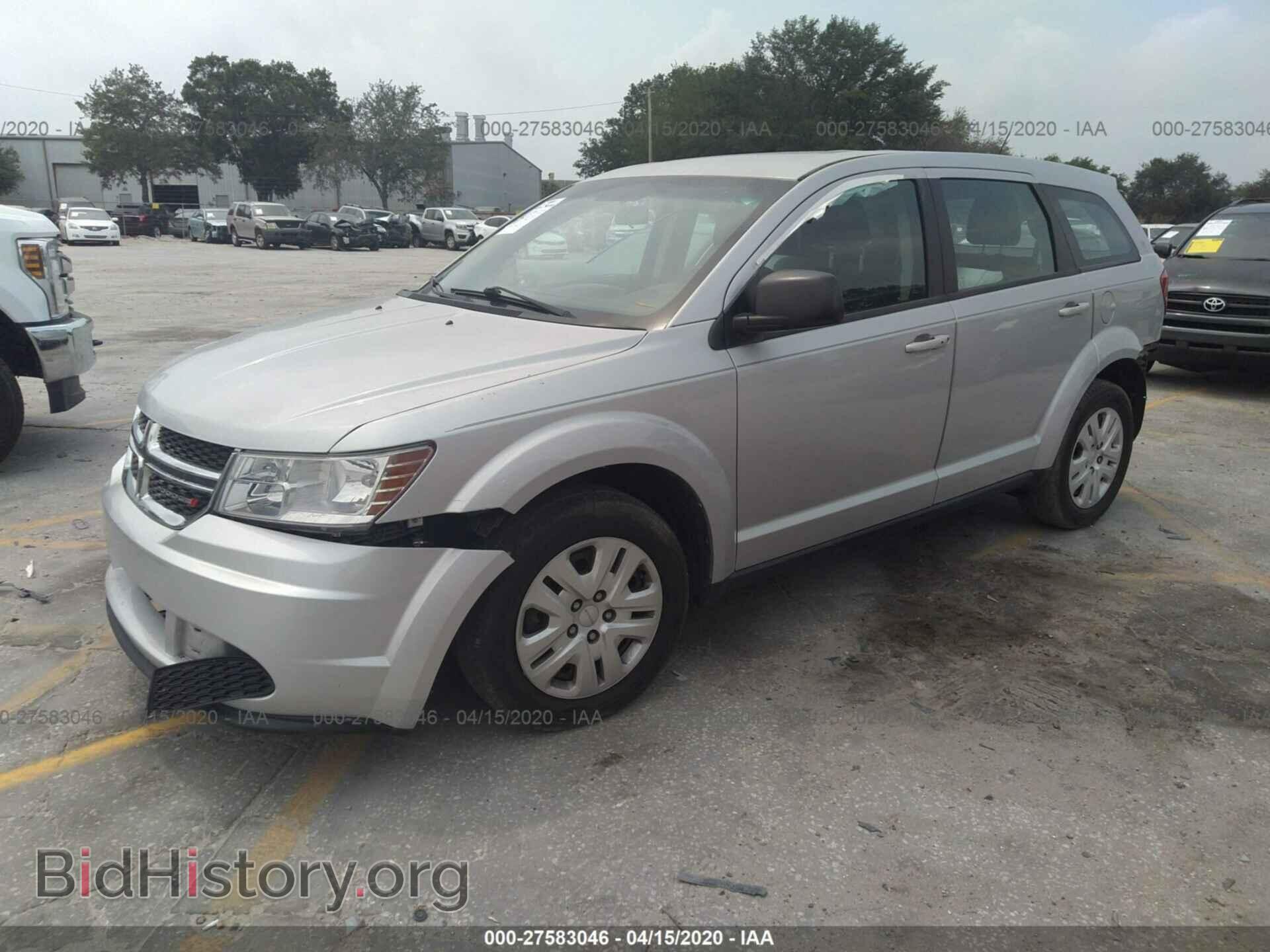2014 DODGE JOURNEY - VIN: 3C4PDCAB7ET262001 - Photo 2