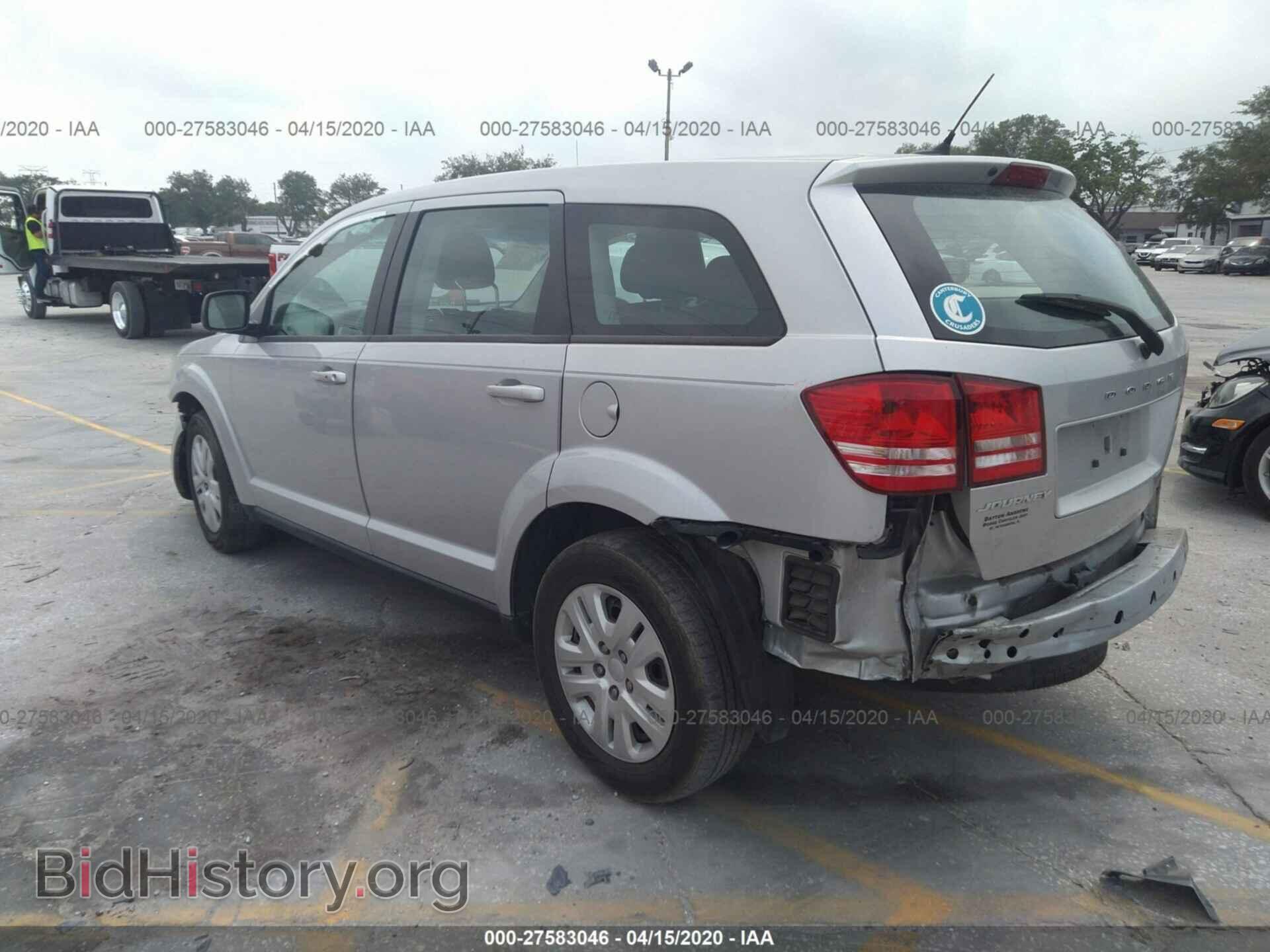 2014 DODGE JOURNEY - VIN: 3C4PDCAB7ET262001 - Photo 3