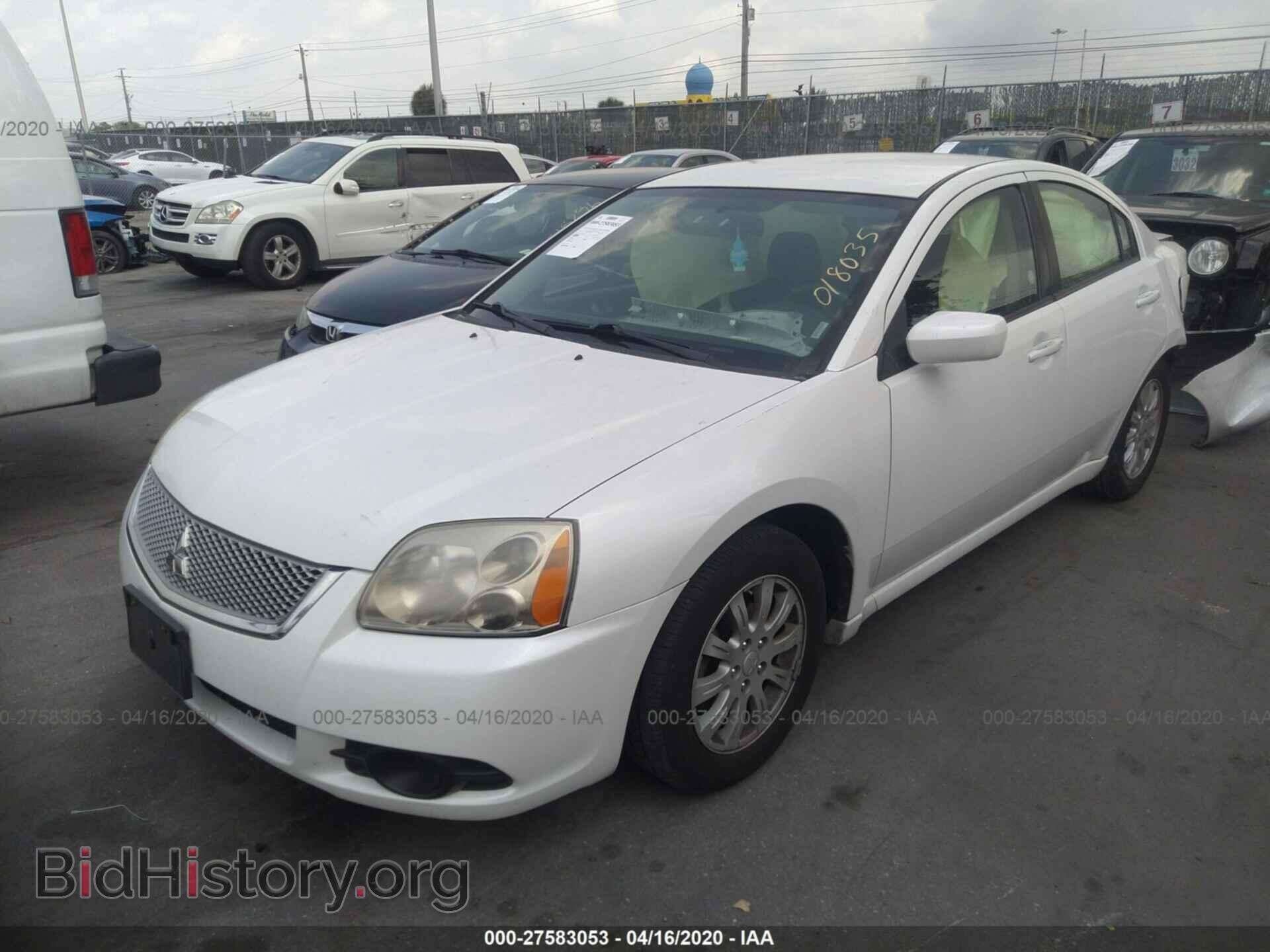 2012 MITSUBISHI GALANT - VIN: 4A32B2FFXCE018035 - Фото 2