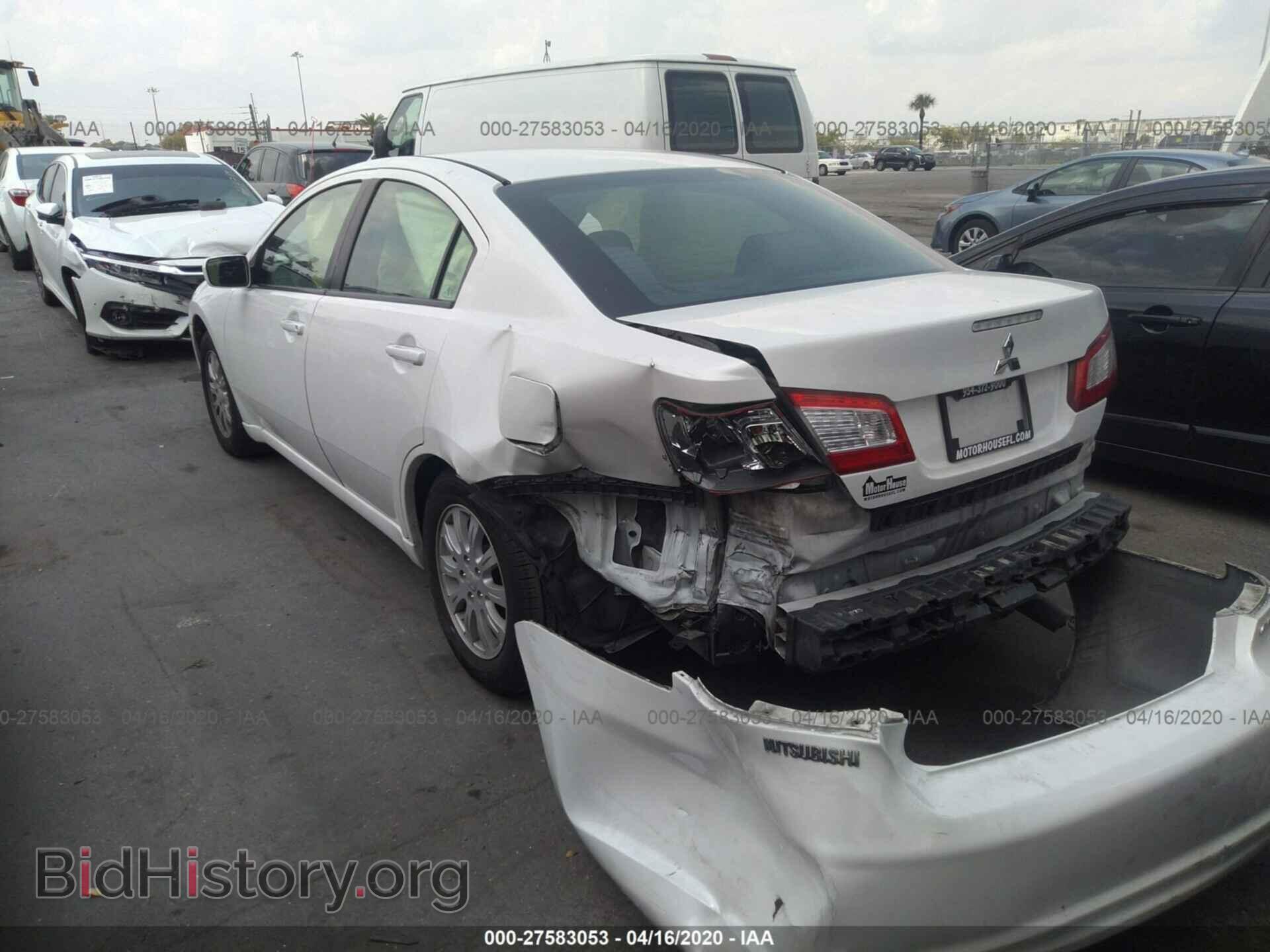 2012 MITSUBISHI GALANT - VIN: 4A32B2FFXCE018035 - Фото 3