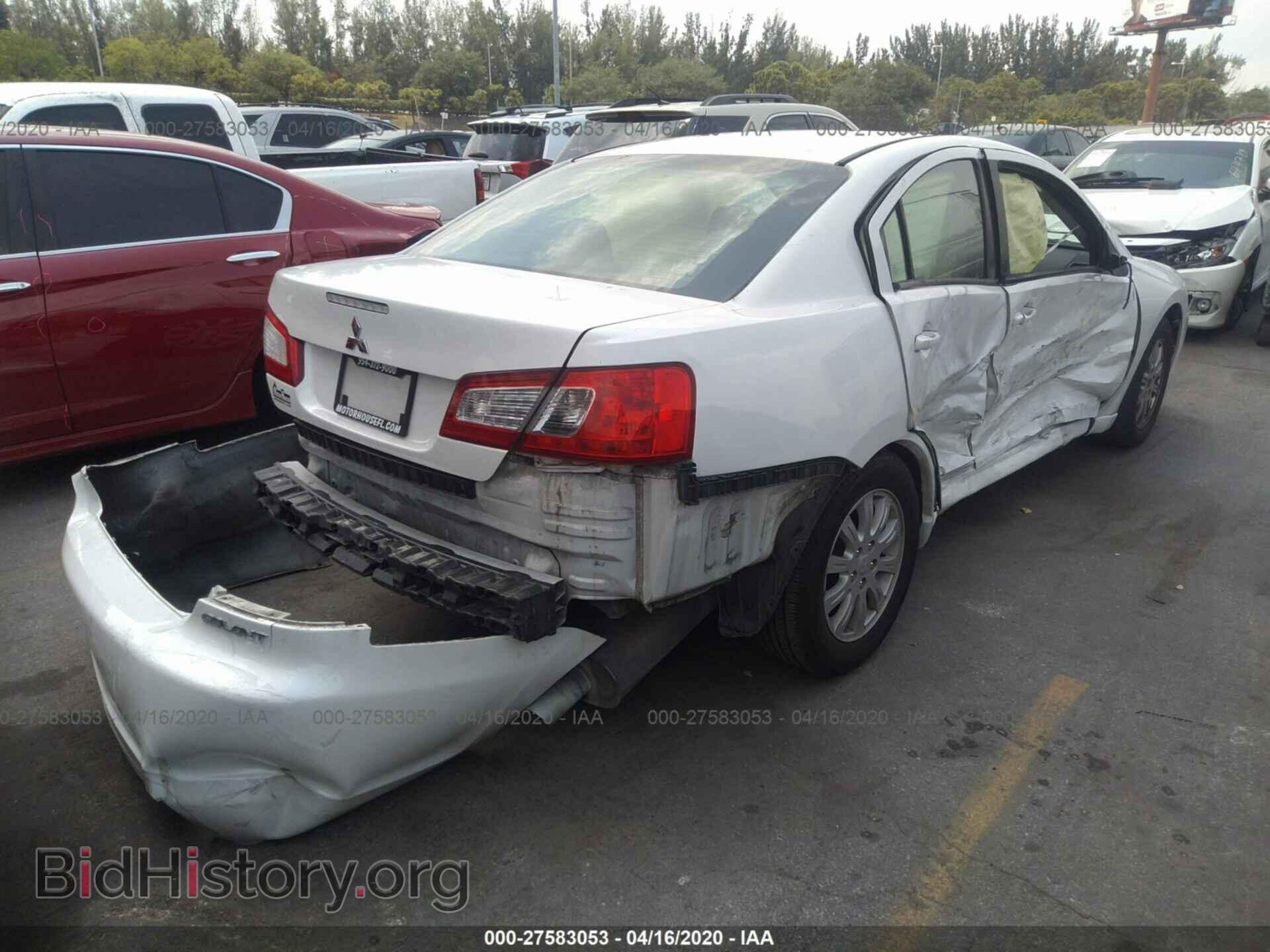 2012 MITSUBISHI GALANT - VIN: 4A32B2FFXCE018035 - Фото 4