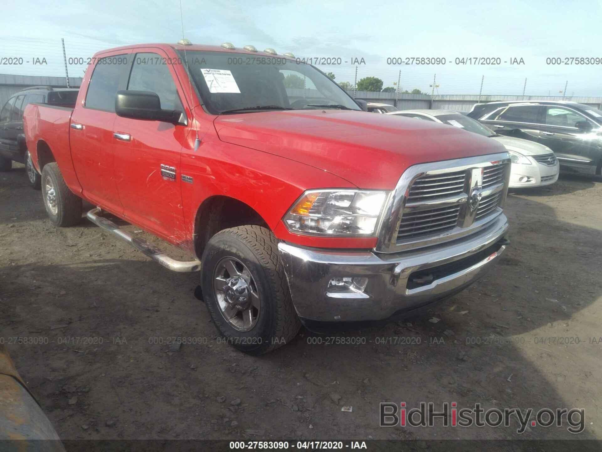 Photo 3C6TD5DTXCG296509 - DODGE RAM 2500 2012