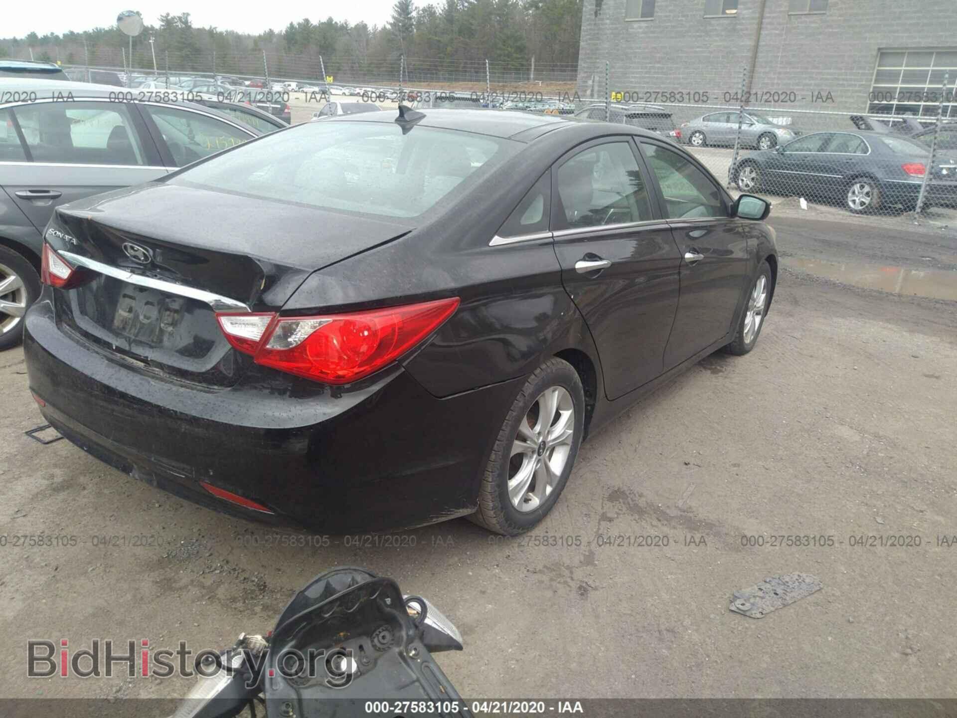 2012 HYUNDAI SONATA - VIN: 5NPEC4AC7CH497620 - Фото 4
