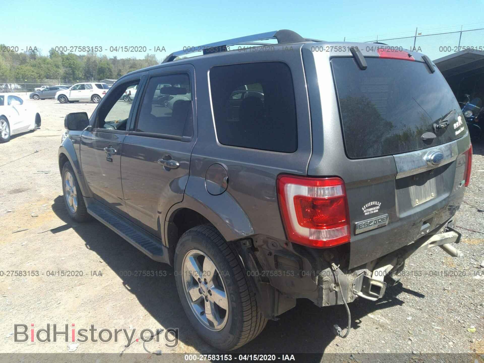2011 FORD ESCAPE - VIN: 1FMCU0EG7BKB88719 - Фото 3