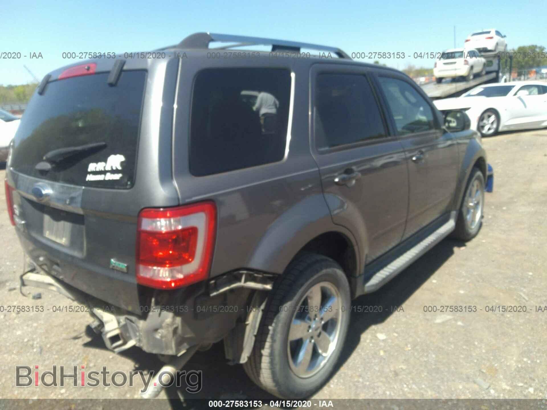 2011 FORD ESCAPE - VIN: 1FMCU0EG7BKB88719 - Фото 4