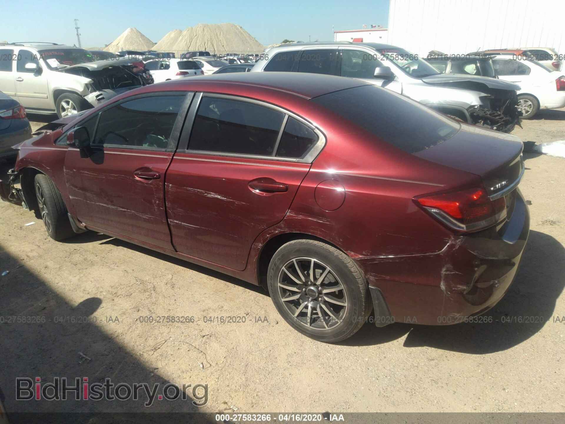 2013 HONDA CIVIC - VIN: 2HGFB2F53DH560066 - Фото 3