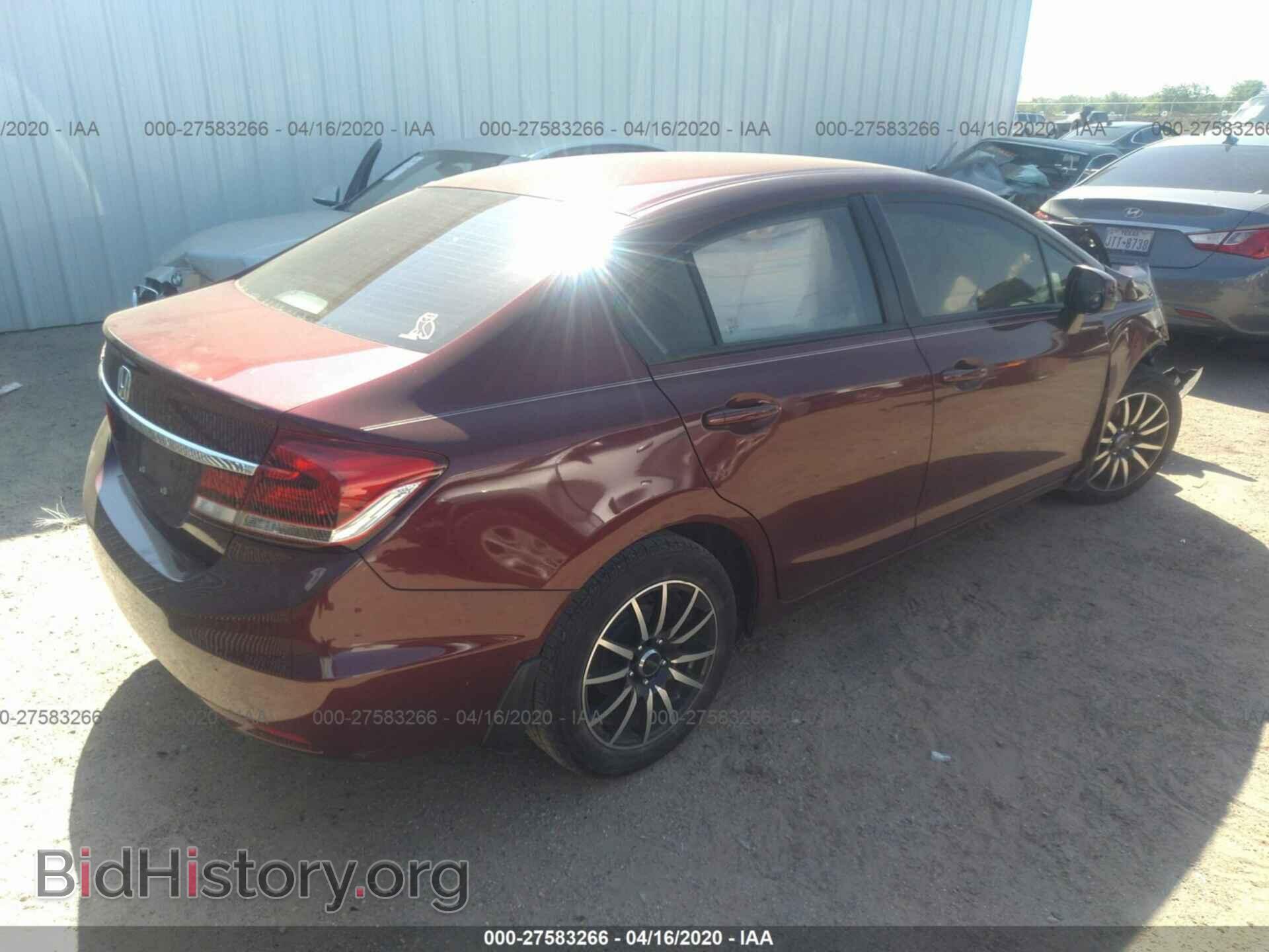 2013 HONDA CIVIC - VIN: 2HGFB2F53DH560066 - Фото 4