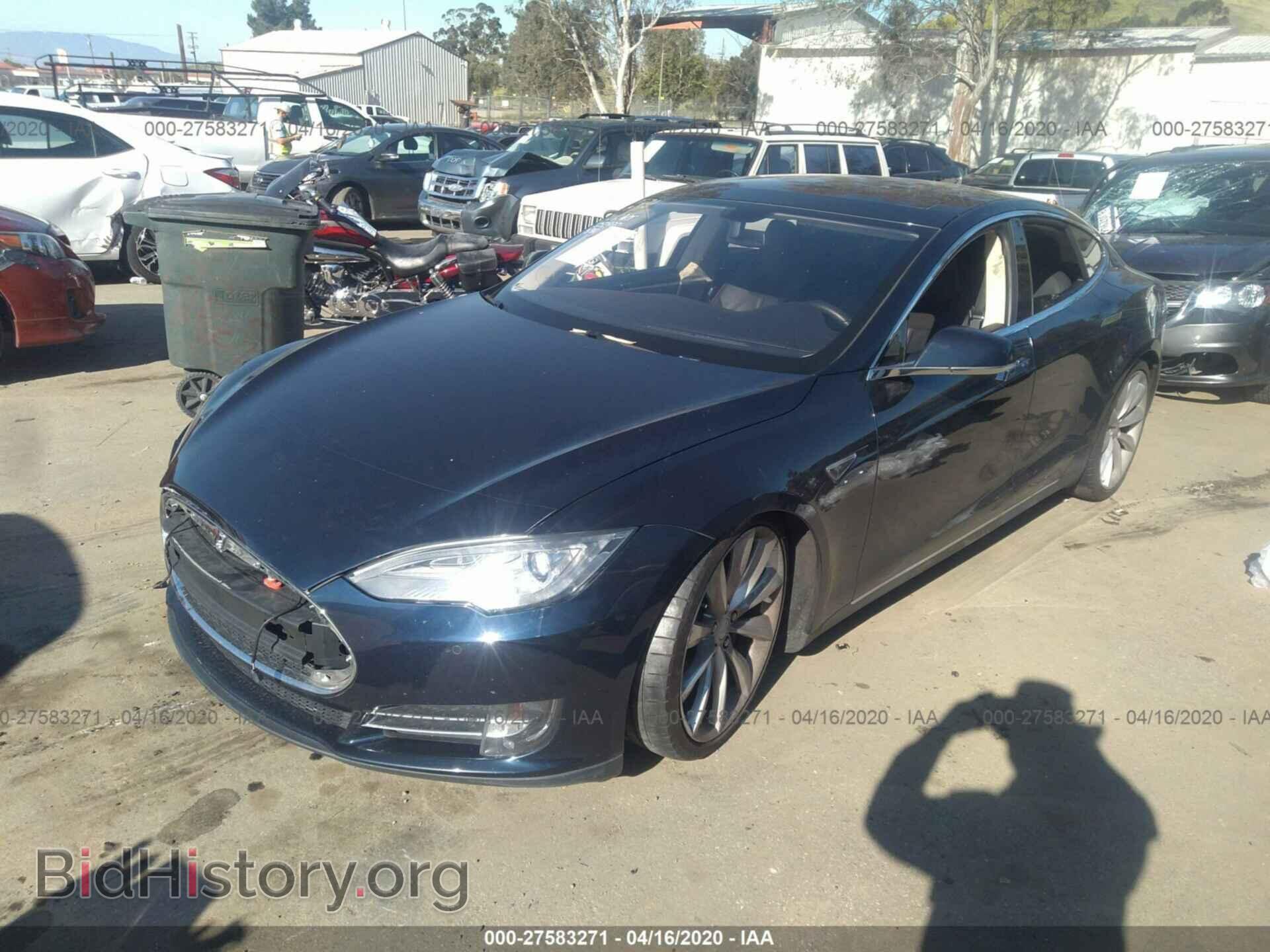 2013 TESLA MODEL S - VIN: 5YJSA1DP3DFP25344 - Photo 2