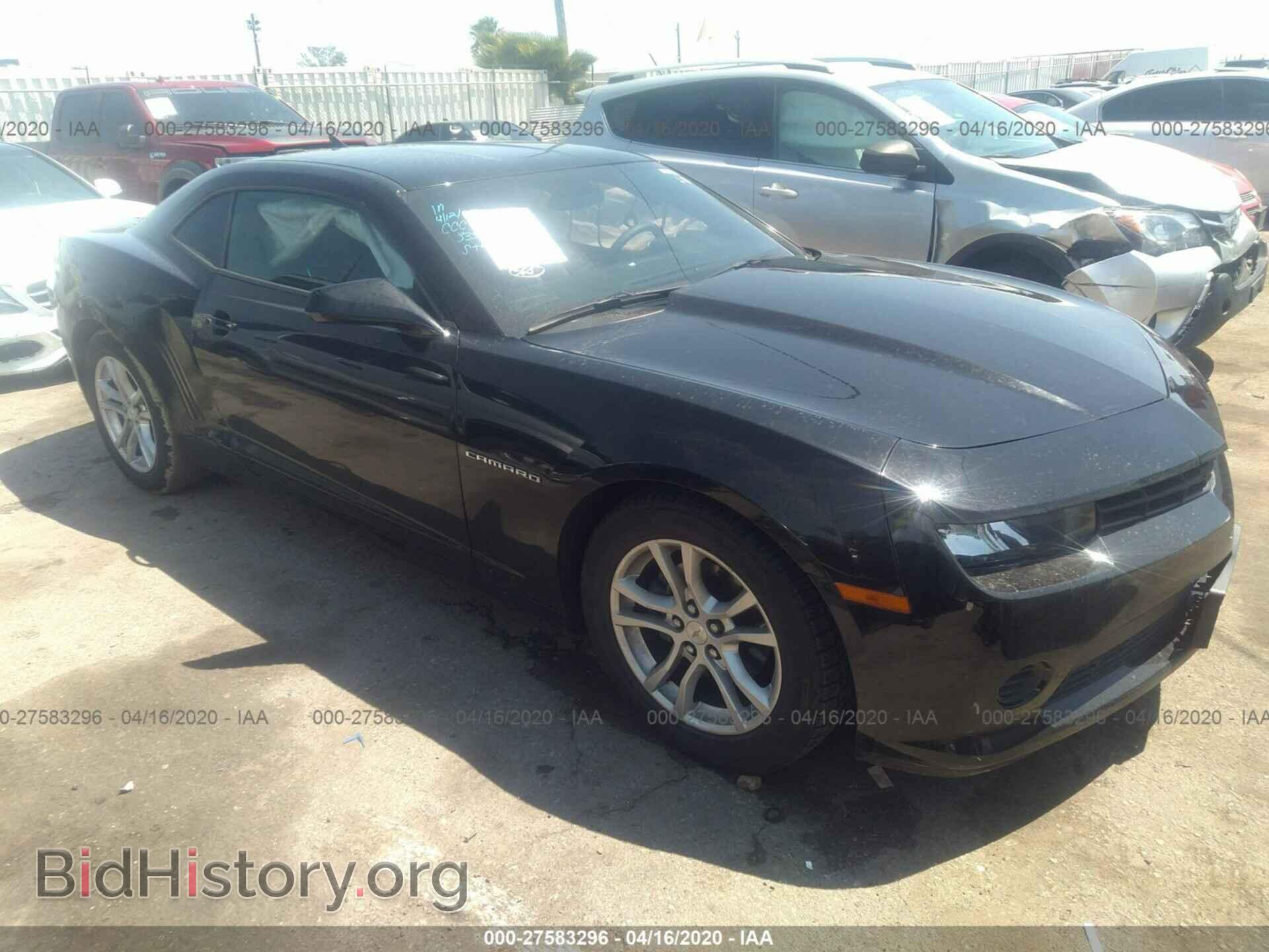 Photo 2G1FA1E33E9319107 - CHEVROLET CAMARO 2014