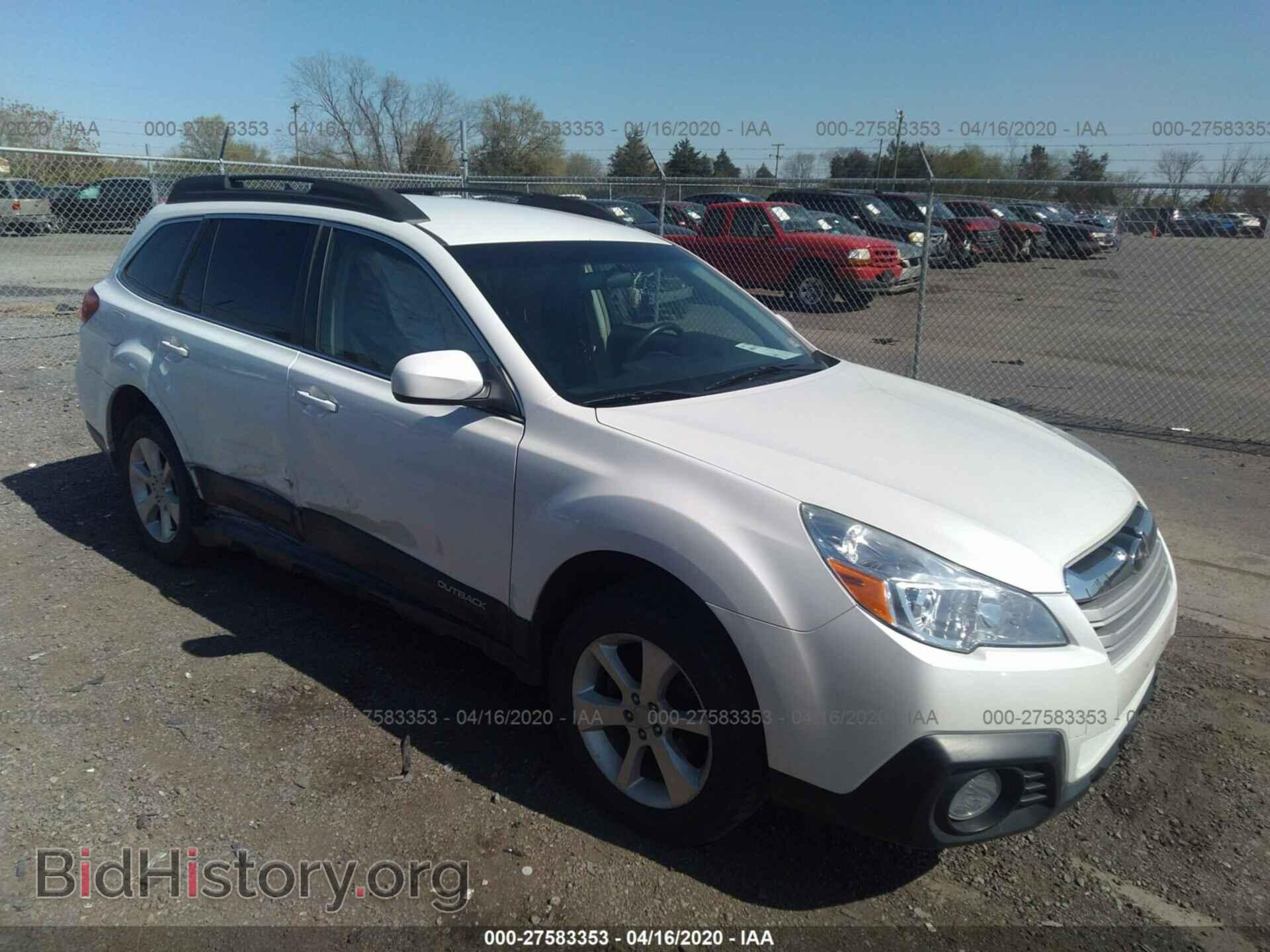 Фотография 4S4BRBCC8E1222363 - SUBARU OUTBACK 2014