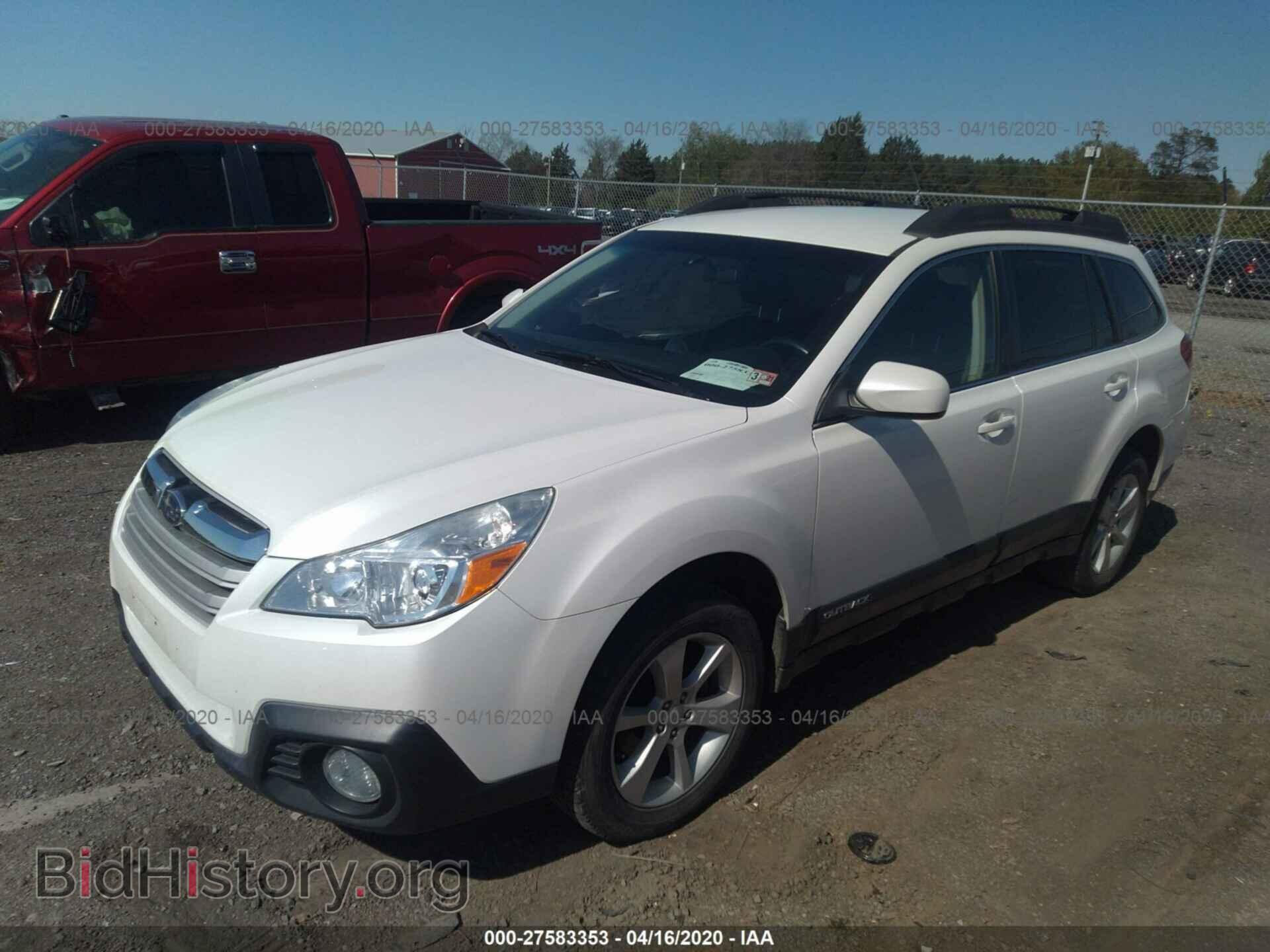 2014 SUBARU OUTBACK - VIN: 4S4BRBCC8E1222363 - Фото 2