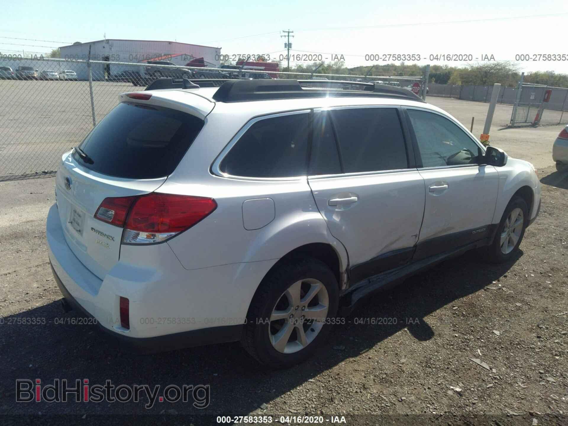 2014 SUBARU OUTBACK - VIN: 4S4BRBCC8E1222363 - Фото 4