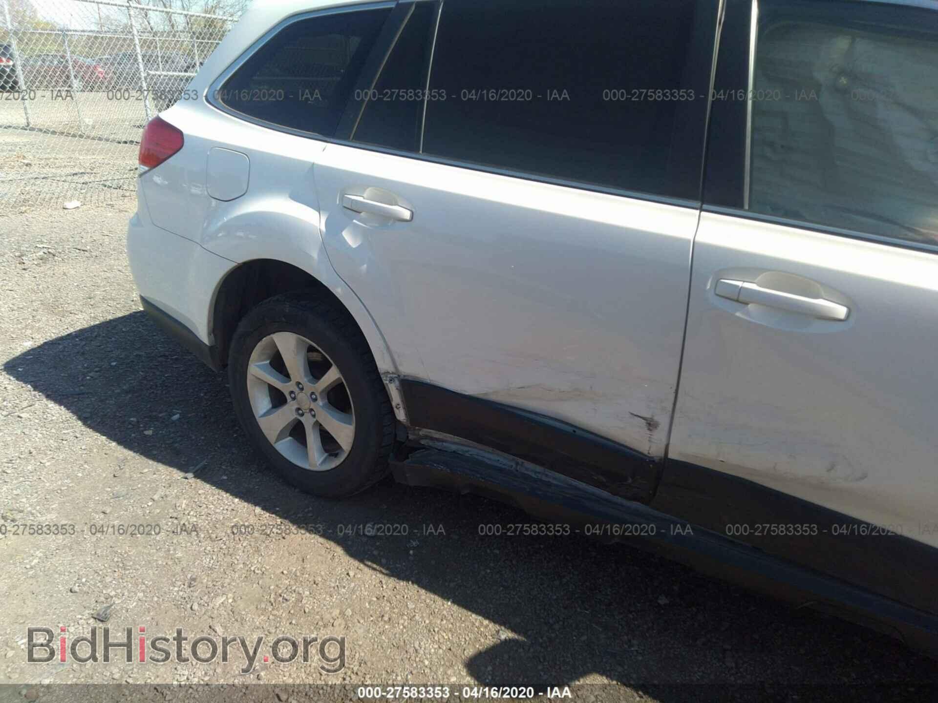 2014 SUBARU OUTBACK - VIN: 4S4BRBCC8E1222363 - Фото 6