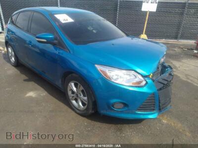 2013 Ford FOCUS SE, blue — VIN 1FADP3K28DL151630, IAAI