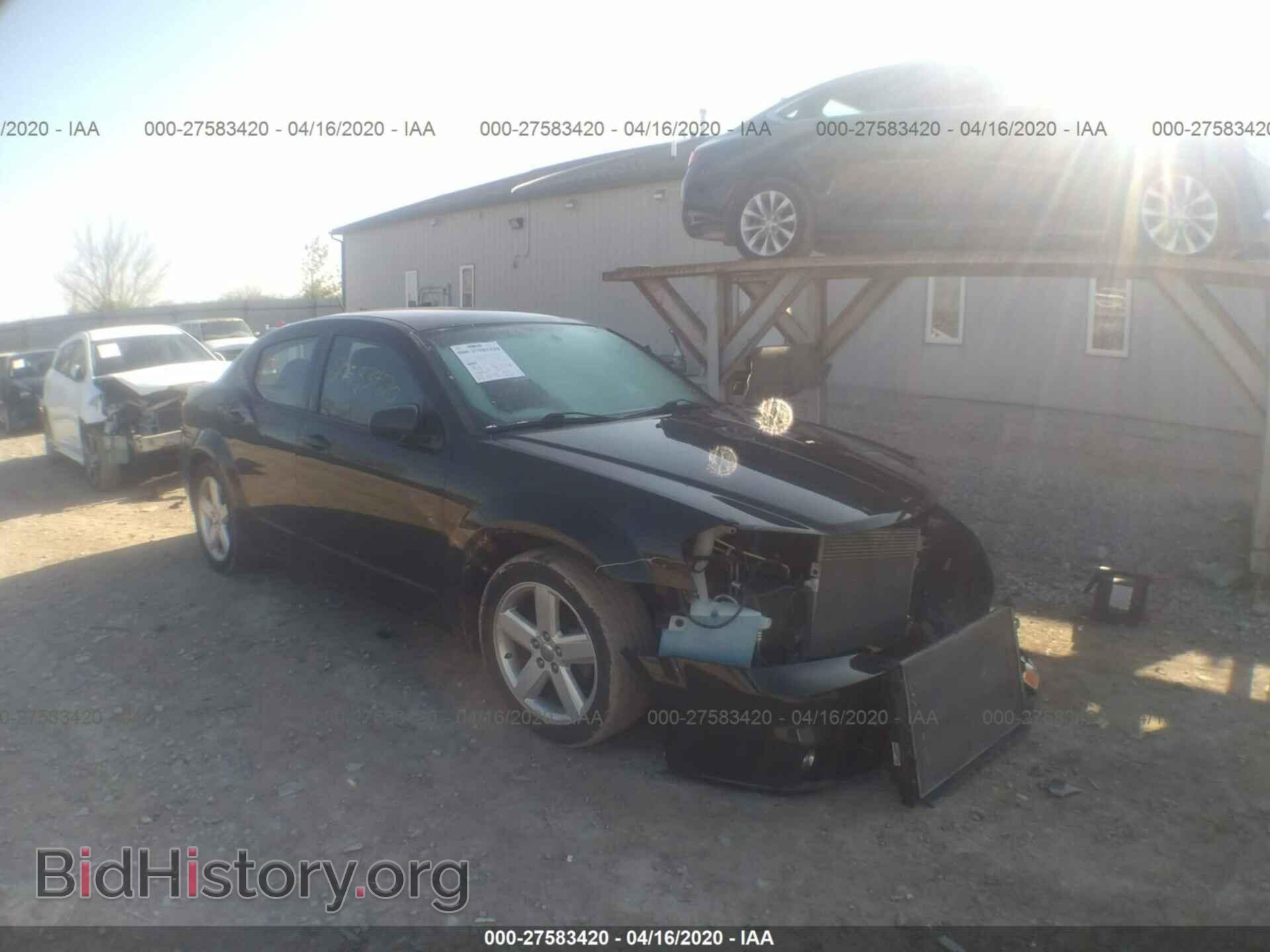 Фотография 1C3CDZCB2DN709528 - DODGE AVENGER 2013
