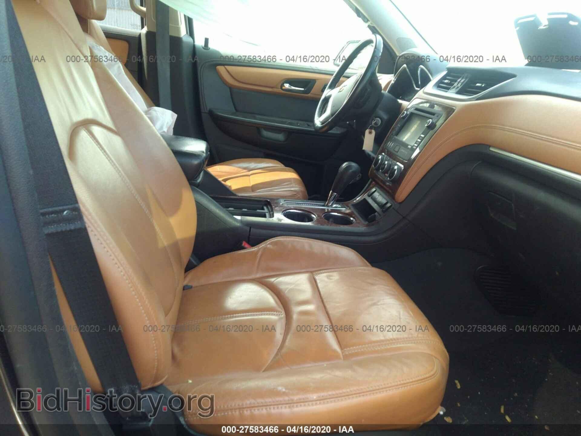 2014 CHEVROLET TRAVERSE - VIN: 1GNKRHKD7EJ255041 - Фото 5