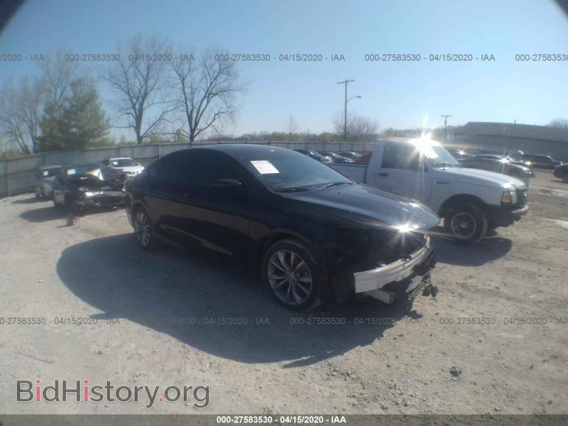Фотография 1C3CCCBB8FN563477 - CHRYSLER 200 2015