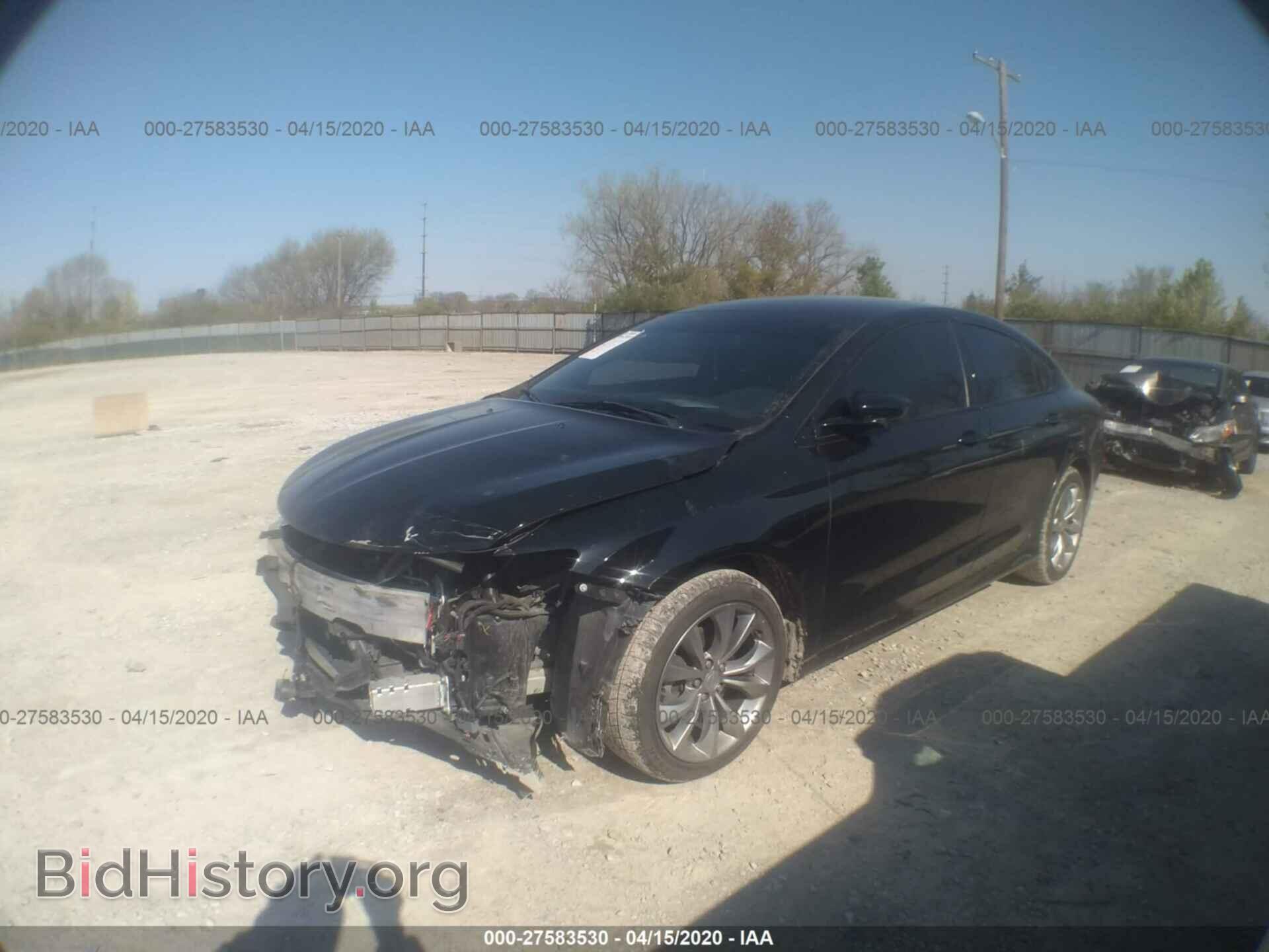 2015 CHRYSLER 200 - VIN: 1C3CCCBB8FN563477 - Фото 2