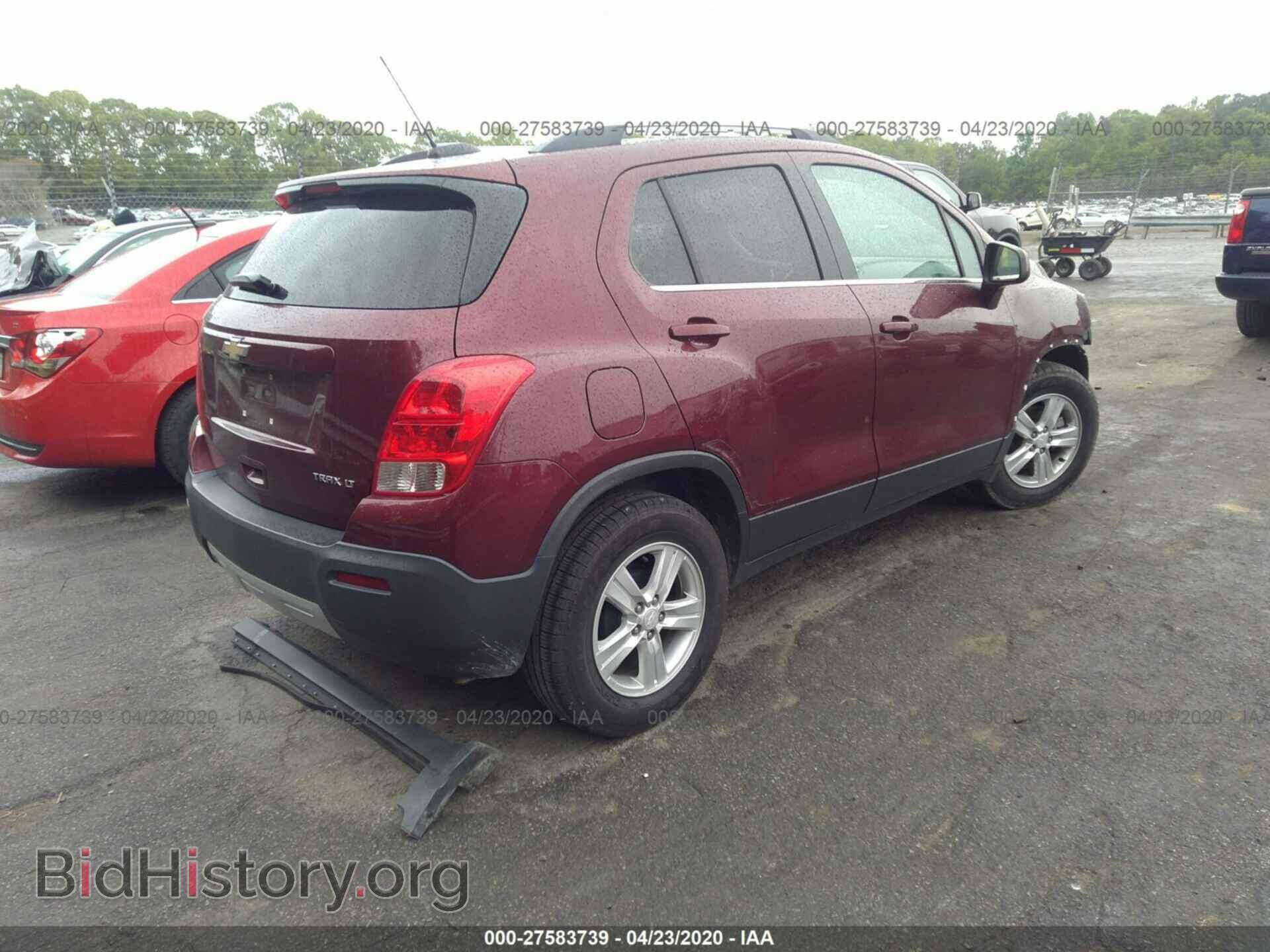 2016 CHEVROLET TRAX - VIN: 3GNCJLSB7GL219939 - Фото 4
